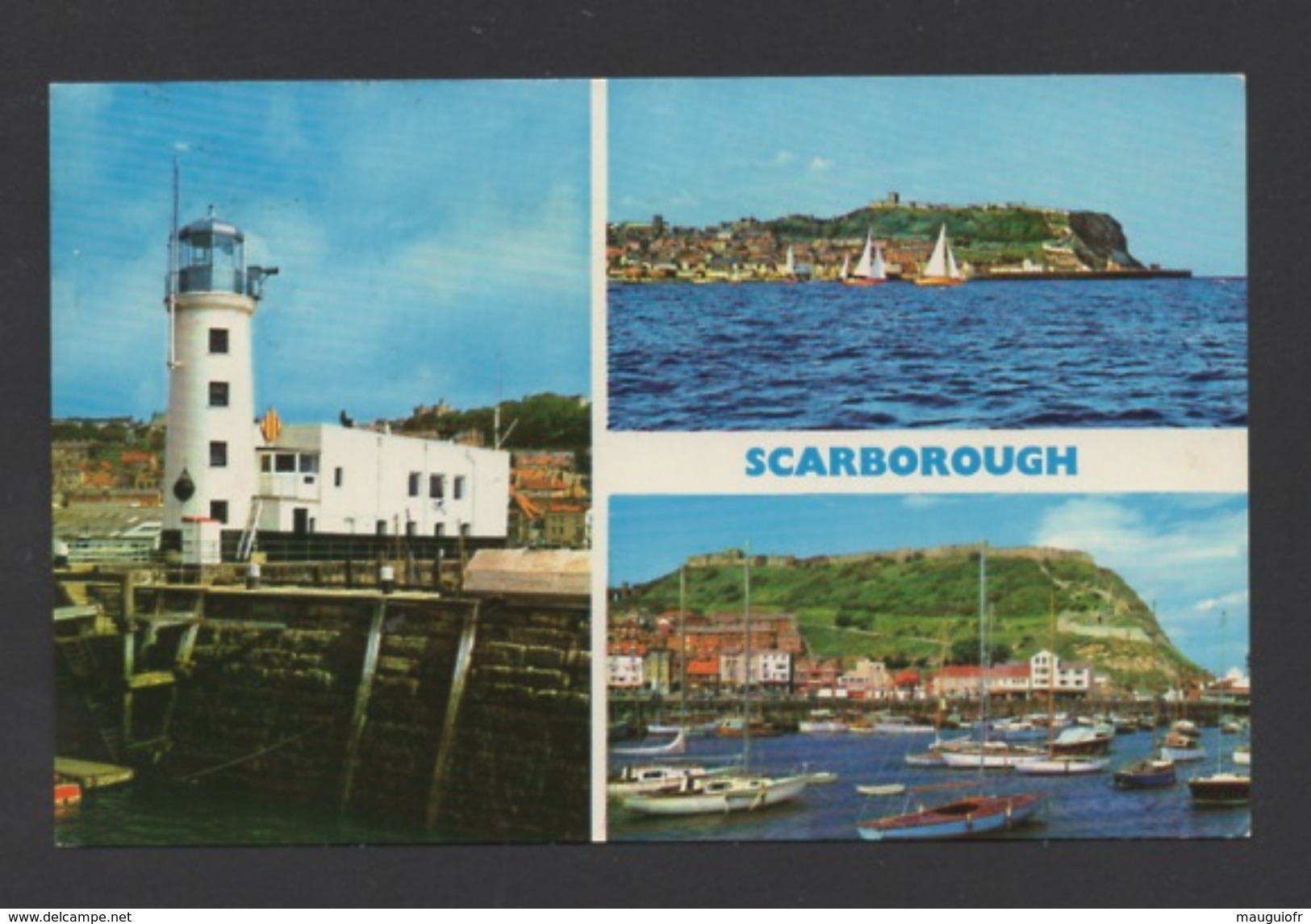 DF / ROYAUME-UNI / YORKSHIRE / SCARBOROUGH / LE PHARE ET LE PORT / THE LIGHTHOUSE AND THE HARBOUR / CIRCULÉE EN 1973 - Scarborough