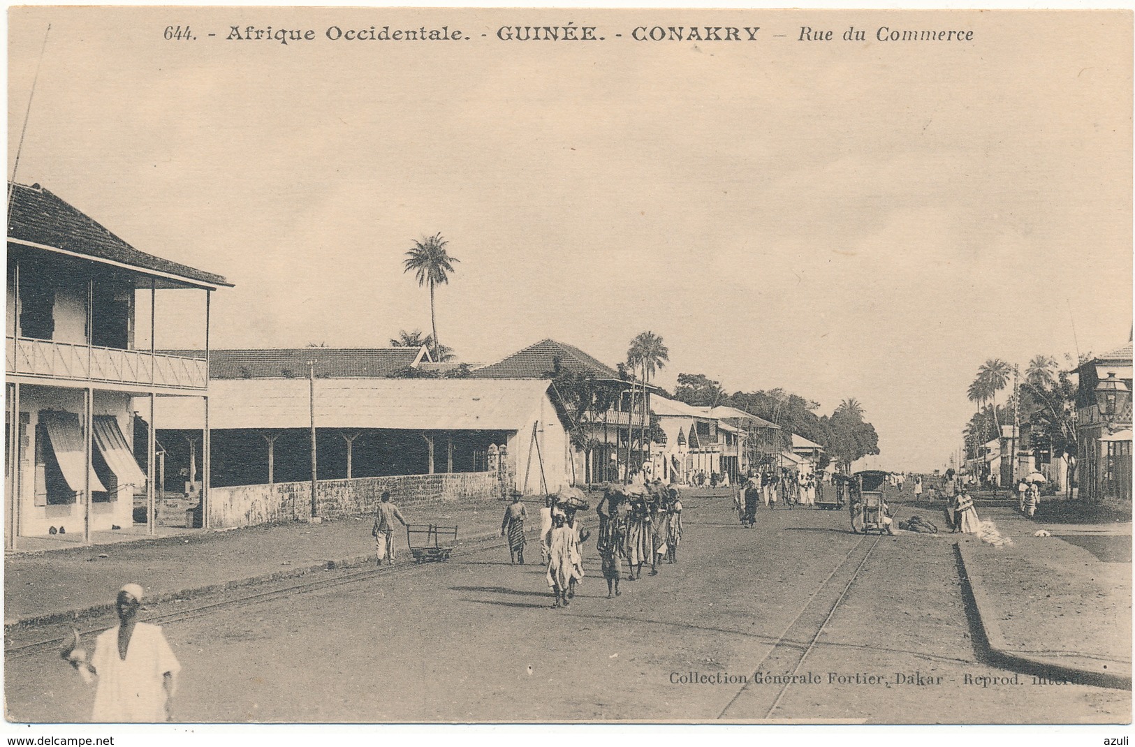 GUINEE, CONAKRY -  Rue' Du Commerce - Fortier - Guinée