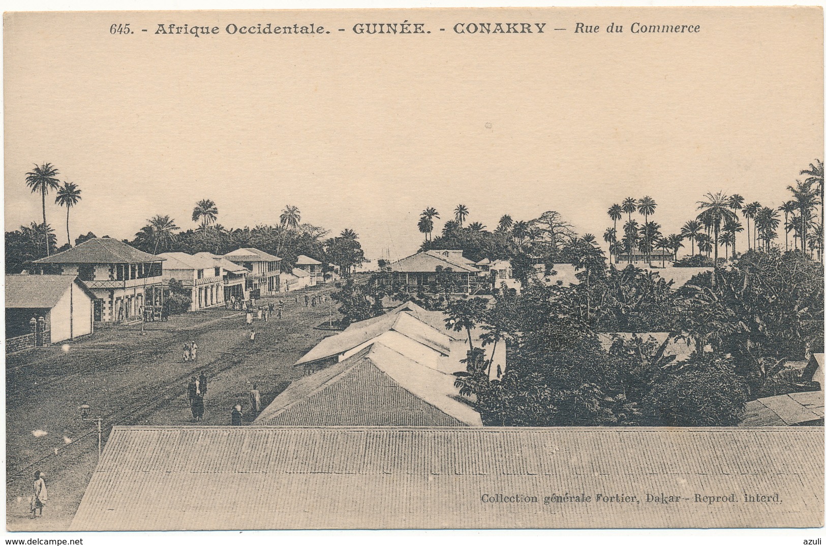 GUINEE, CONAKRY -  Rue' Du Commerce - Fortier - Guinea