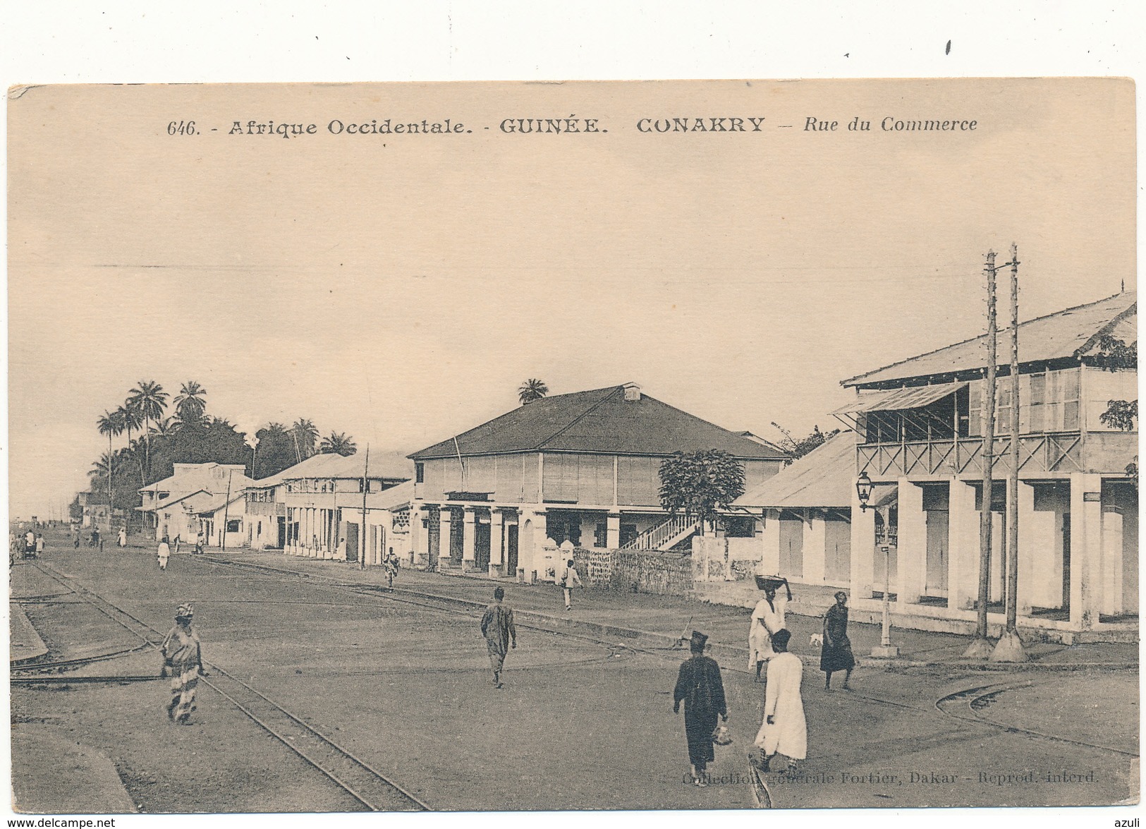GUINEE, CONAKRY -  Rue' Du Commerce - Fortier - Guinée