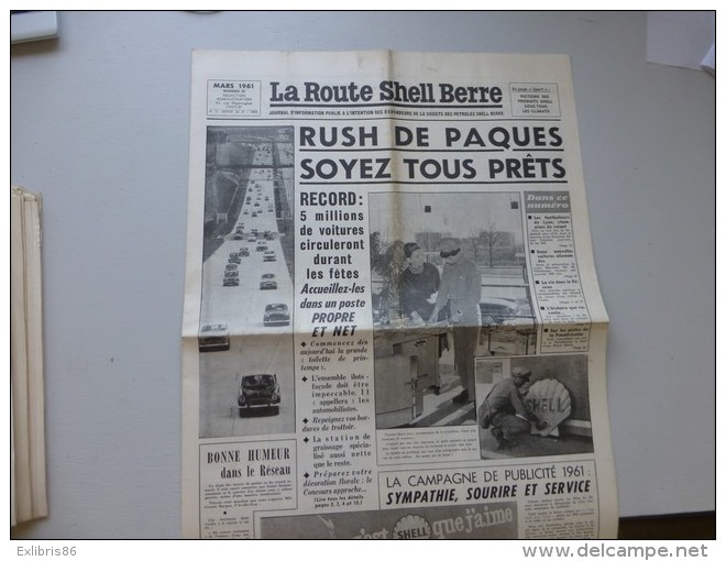 La Route Shell Berre N°57 Mars 1961, Rush De Pâques, Mercedes 220 SE, VW 1500,, Etc  ; Ref 324 G 22 - Other & Unclassified