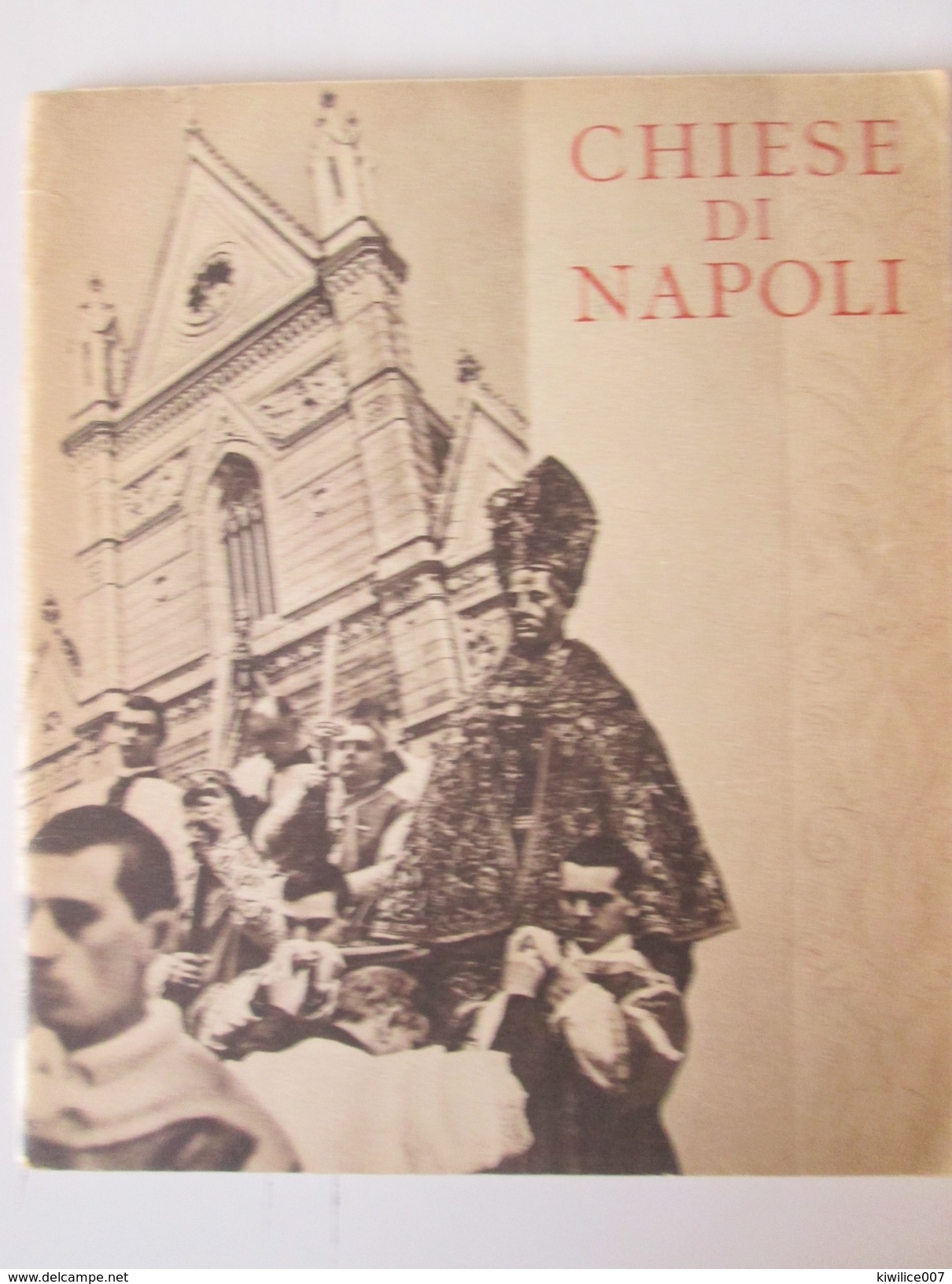 1939  CHIESE DI NAPOLI  Naples Italie Italia - Libros Antiguos Y De Colección