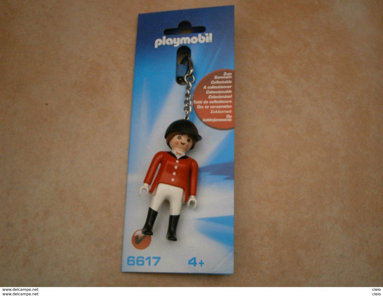 Porte-clés Figurine Cavalière Playmobil 6617 - Playmobil