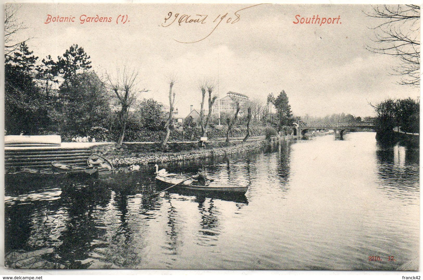 Angleterre. Southport. Botanic Gardens - Southport