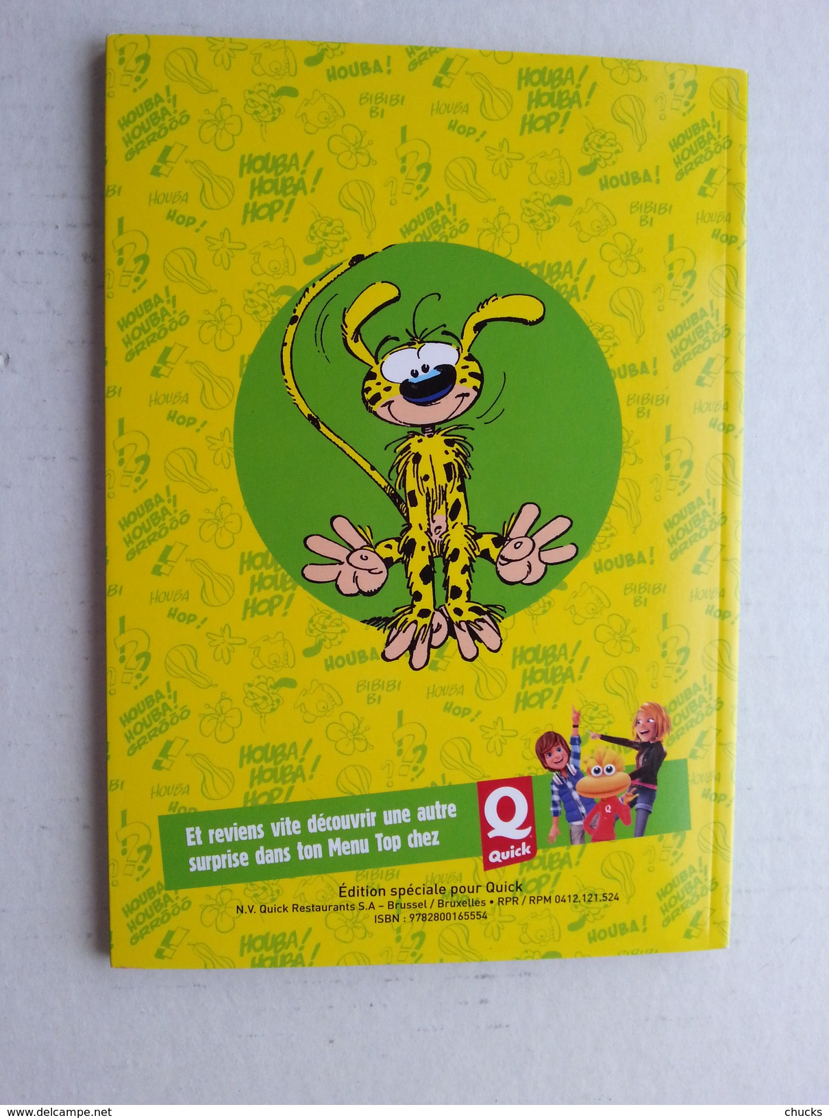 Marsupilami Santa Calamidad édition Publicitaire Quick - Marsupilami