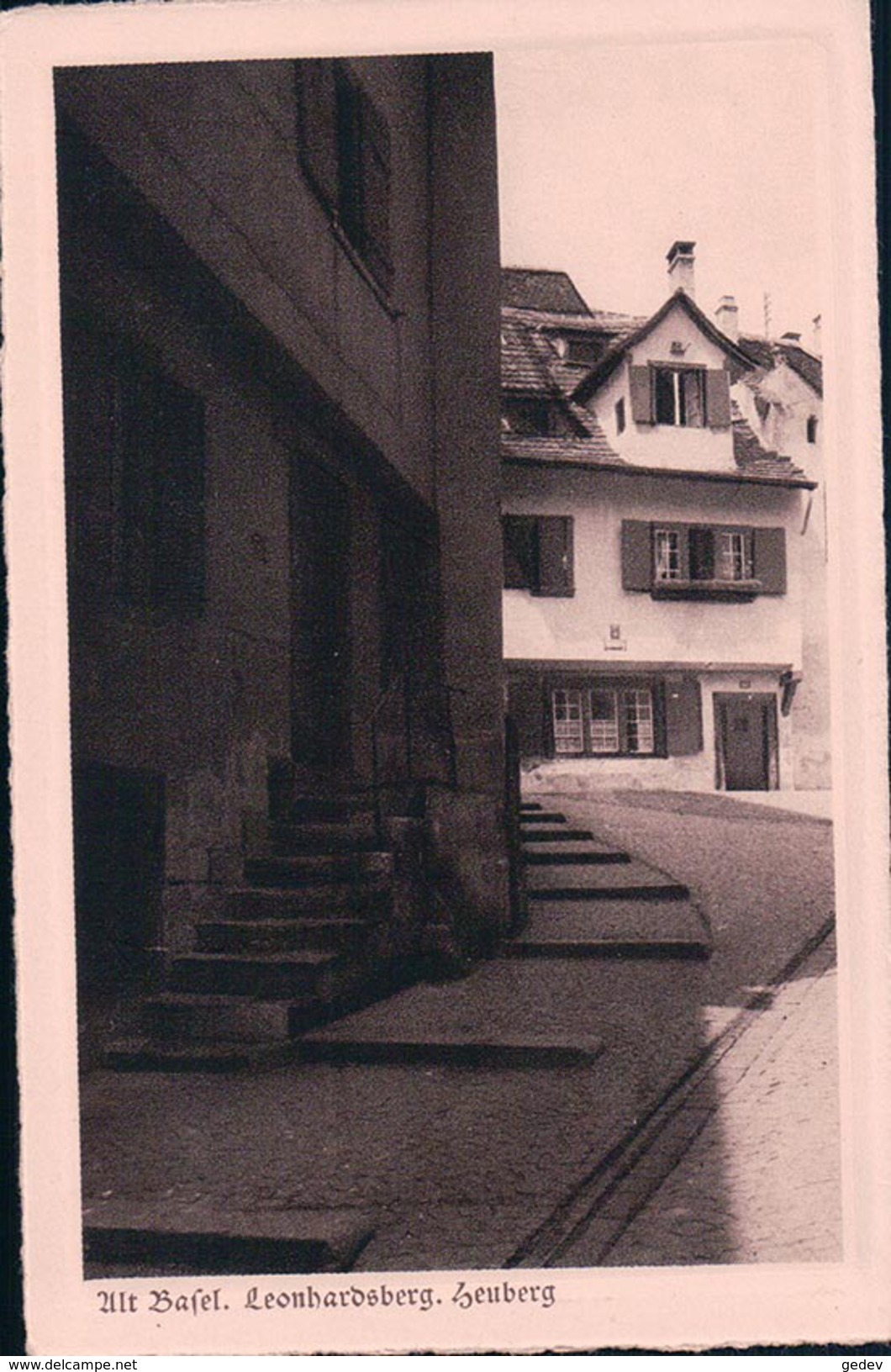 Alt Basel, Leonhardsberg, Phot. Hoffmann (9236) - Bâle