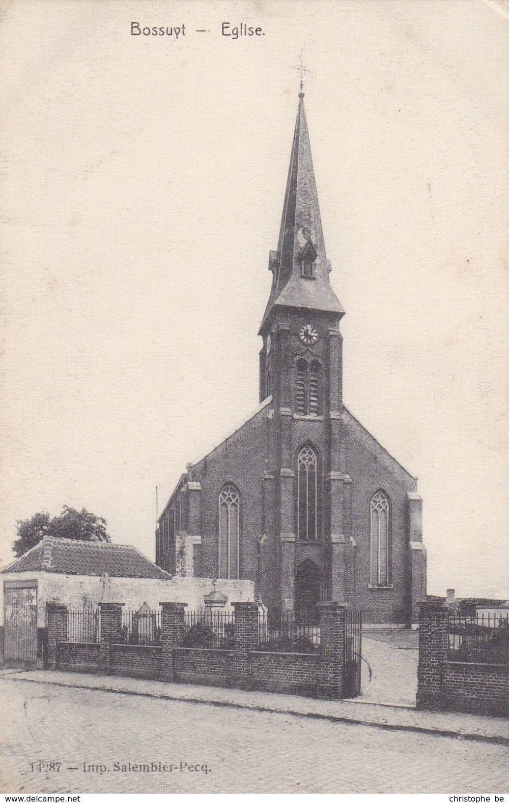 Bossuyt, Bossuit,  L'Eglise (pk36847) - Avelgem