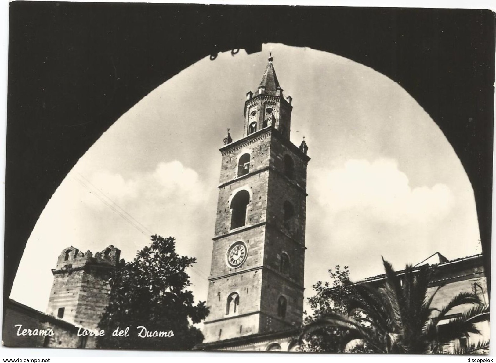 Y3979 Teramo - La Torre Del Duomo - Campanile / Viaggiata 1957 - Teramo