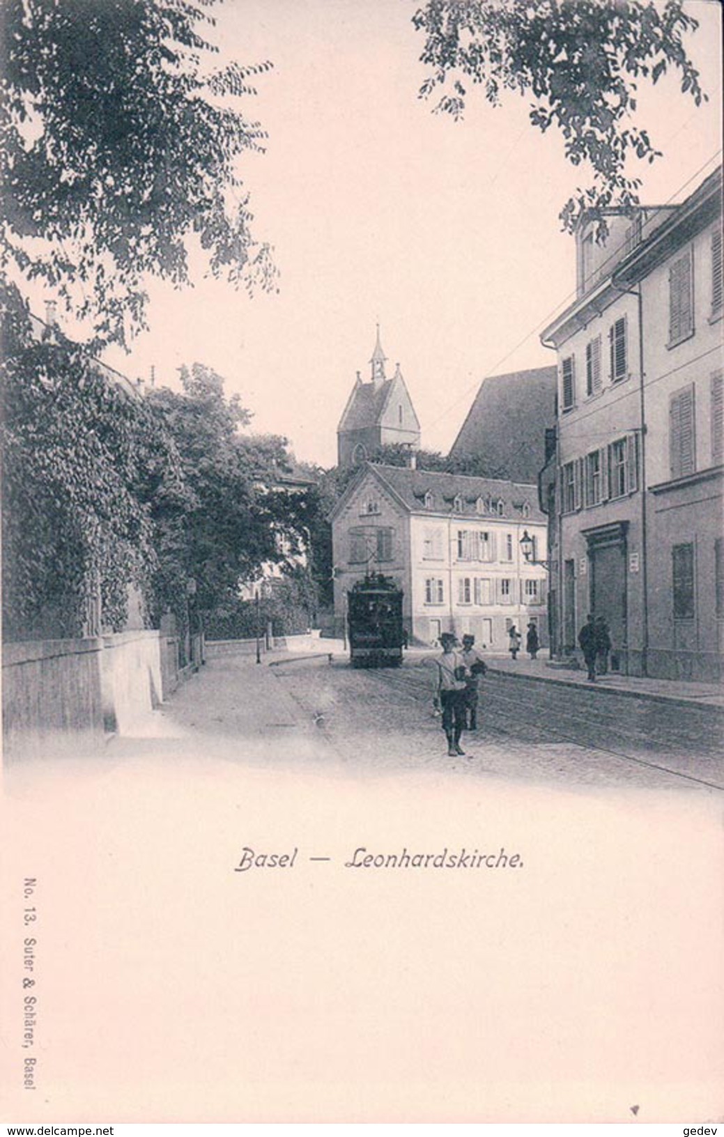 Basel, Leonhardskirche, Tramway (13) - Bâle