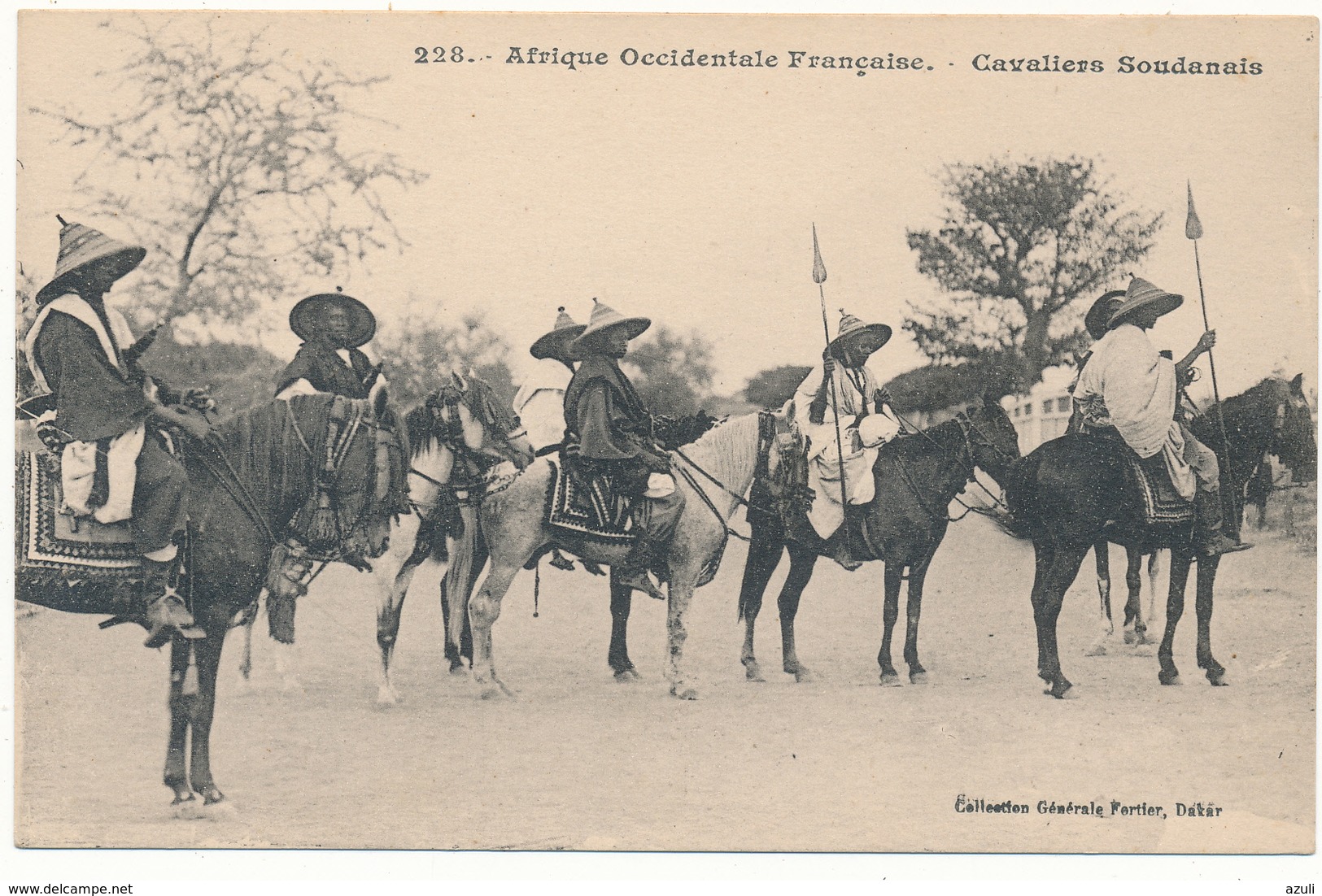 AFRIQUE OCCIDENTALE, FORTIER - Cavaliers Soudanais - Mali