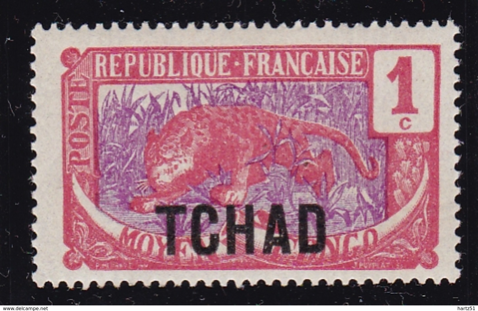 Tchad N° 1 Neuf * - Neufs