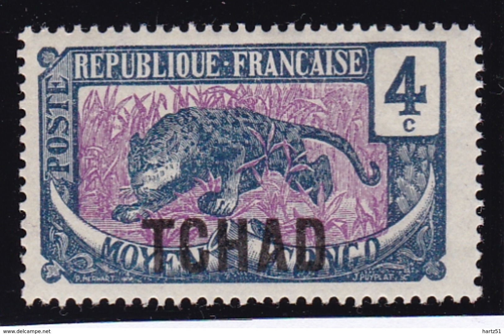 Tchad N° 3 Neuf * - Unused Stamps