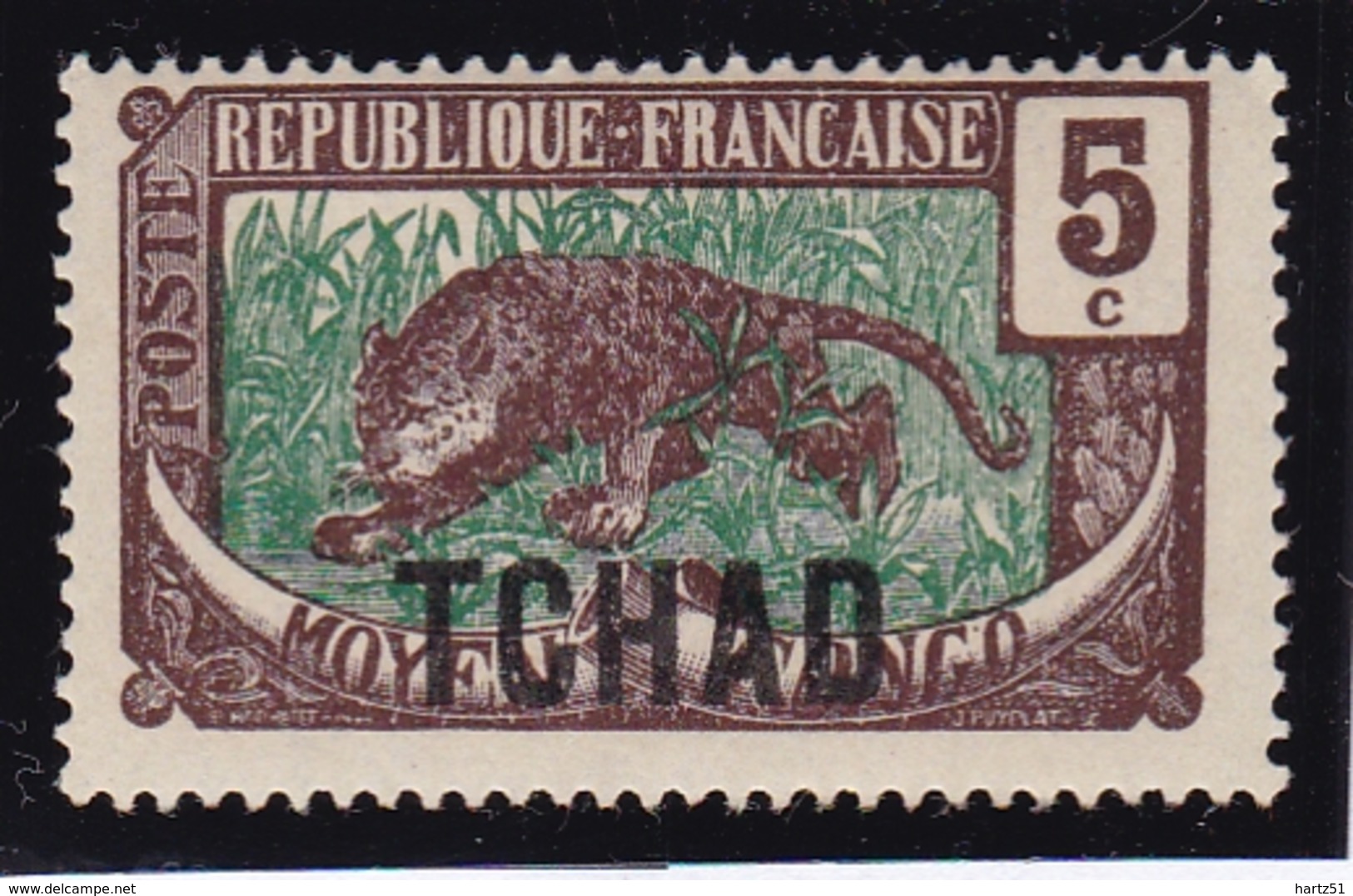 Tchad N° 4 Neuf * - Unused Stamps