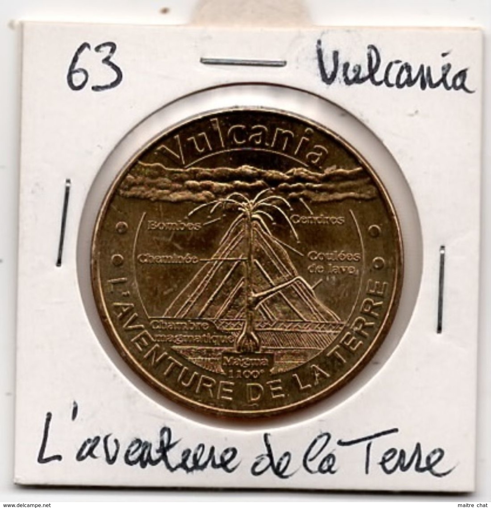 Vulcania - 63 : L'aventure De La Terre (Monnaie De Paris, 2013) - 2013