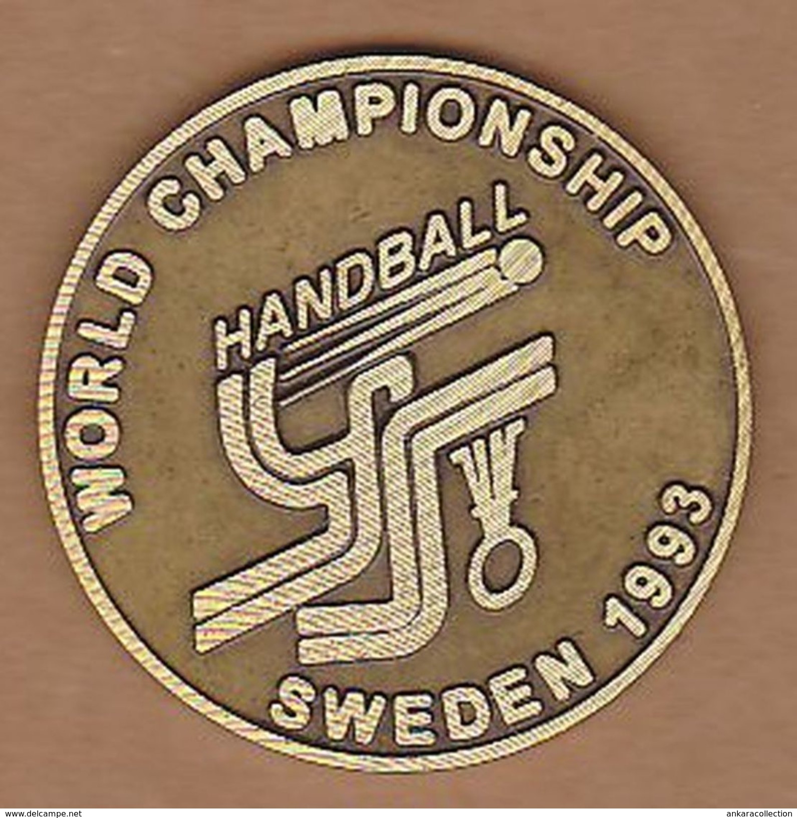 AC - 1983 WORLD HANDBALL CHAMPIONSHIP MEDAL SWEDEN - Handball