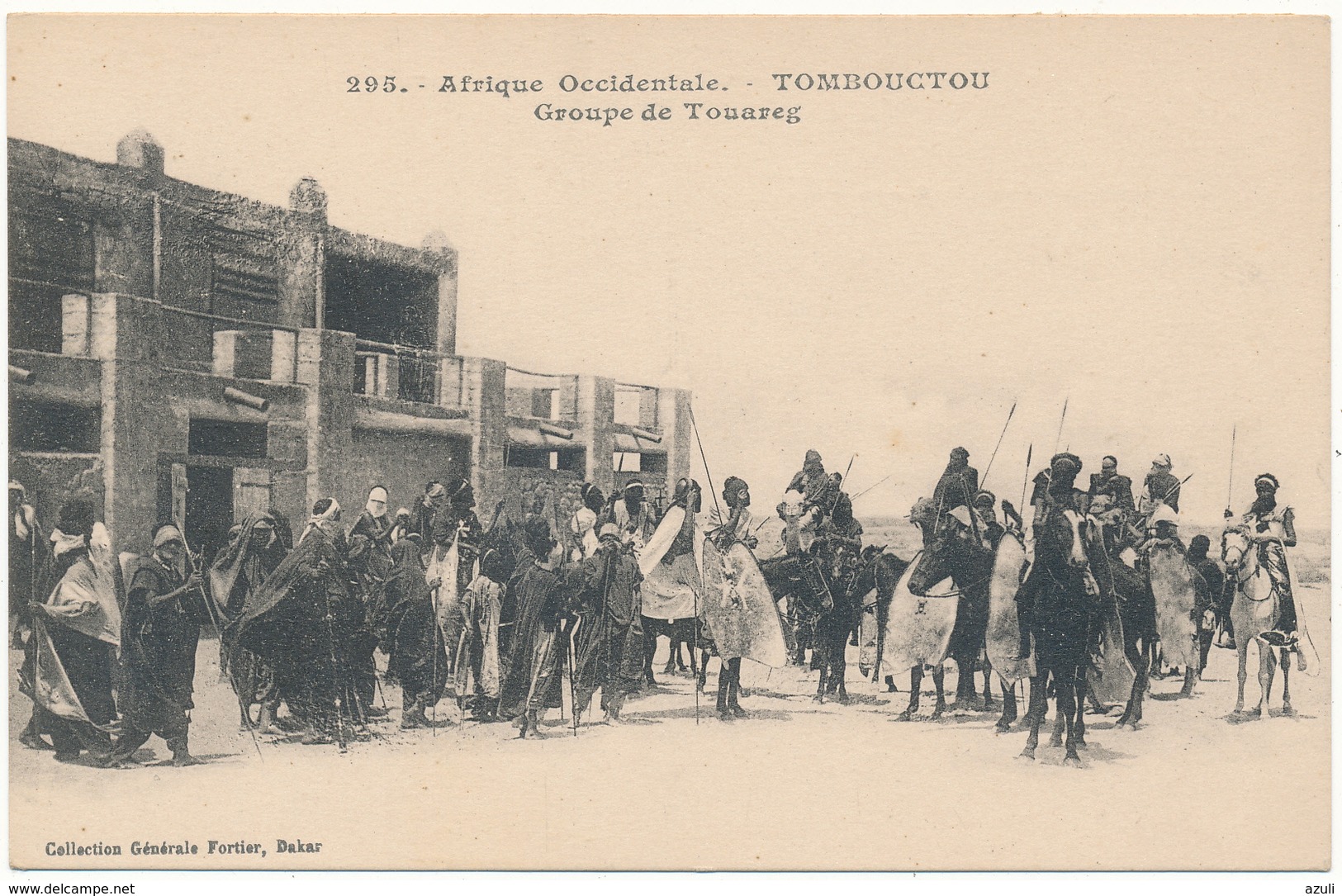 AFRIQUE OCCIDENTALE, FORTIER - Tombouctou, Groupe De Touareg - Mali