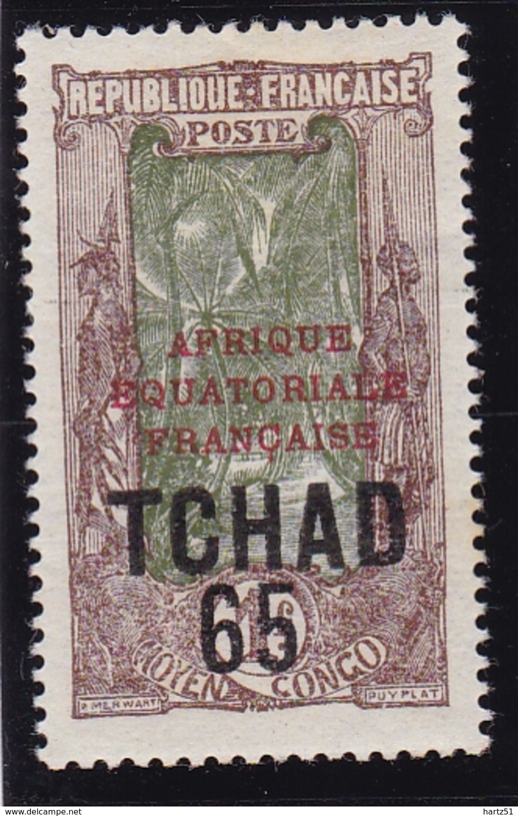 Tchad N° 45 Neuf * - Unused Stamps