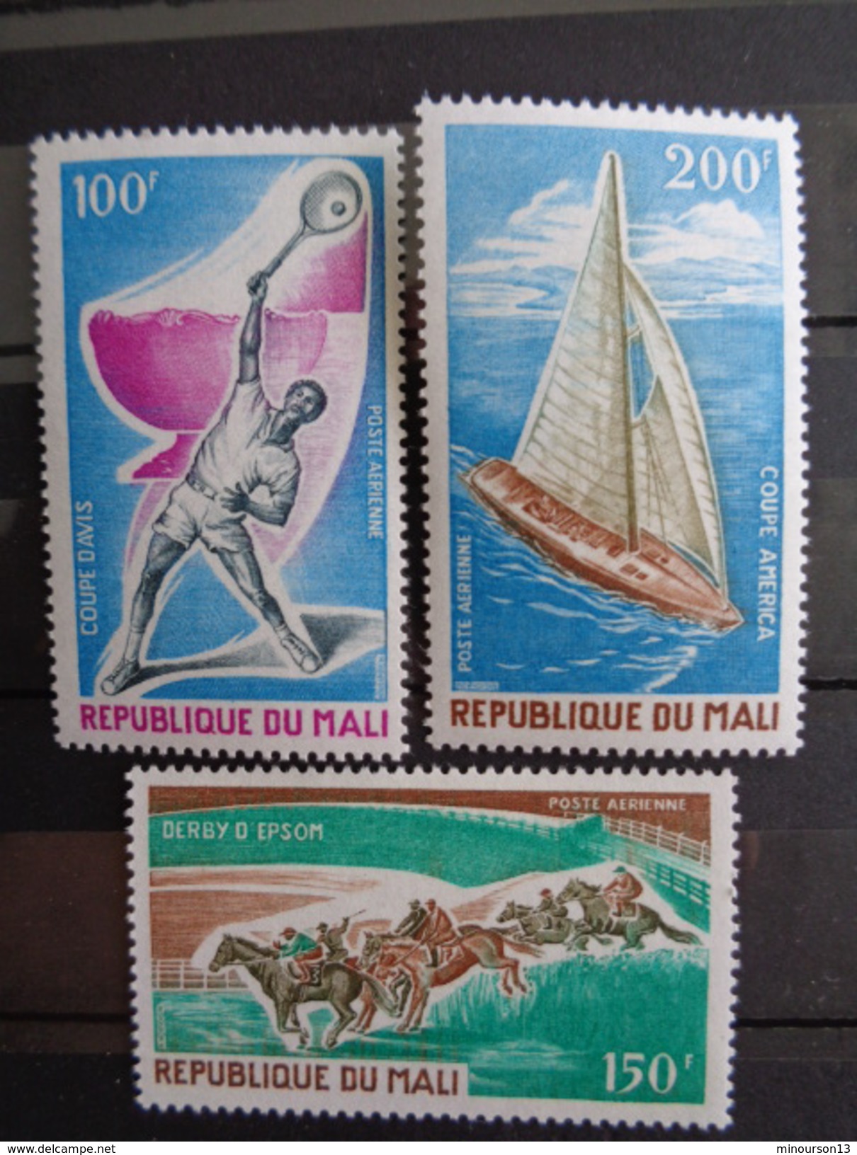 1971 P.A  - Y&T N° 116 à 118  ** - EPREUVES SPORTIVES - Mali (1959-...)