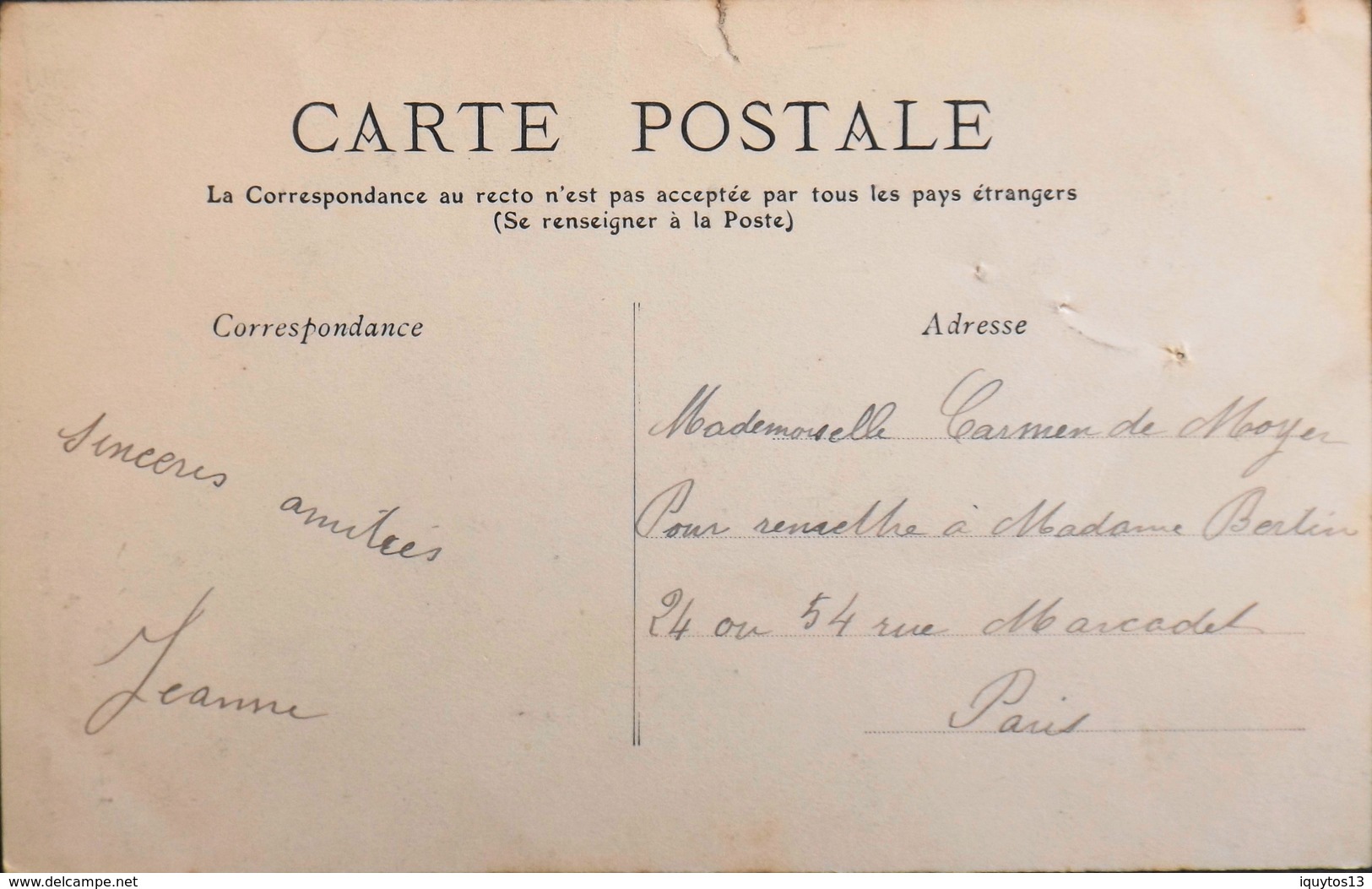 CPA.- FRANCE - Camaret-sur-Aigues Est Situé Dans Le Dép. De Vaucluse - Rue De L'Eglise - Daté 1906 - BE - Camaret Sur Aigues