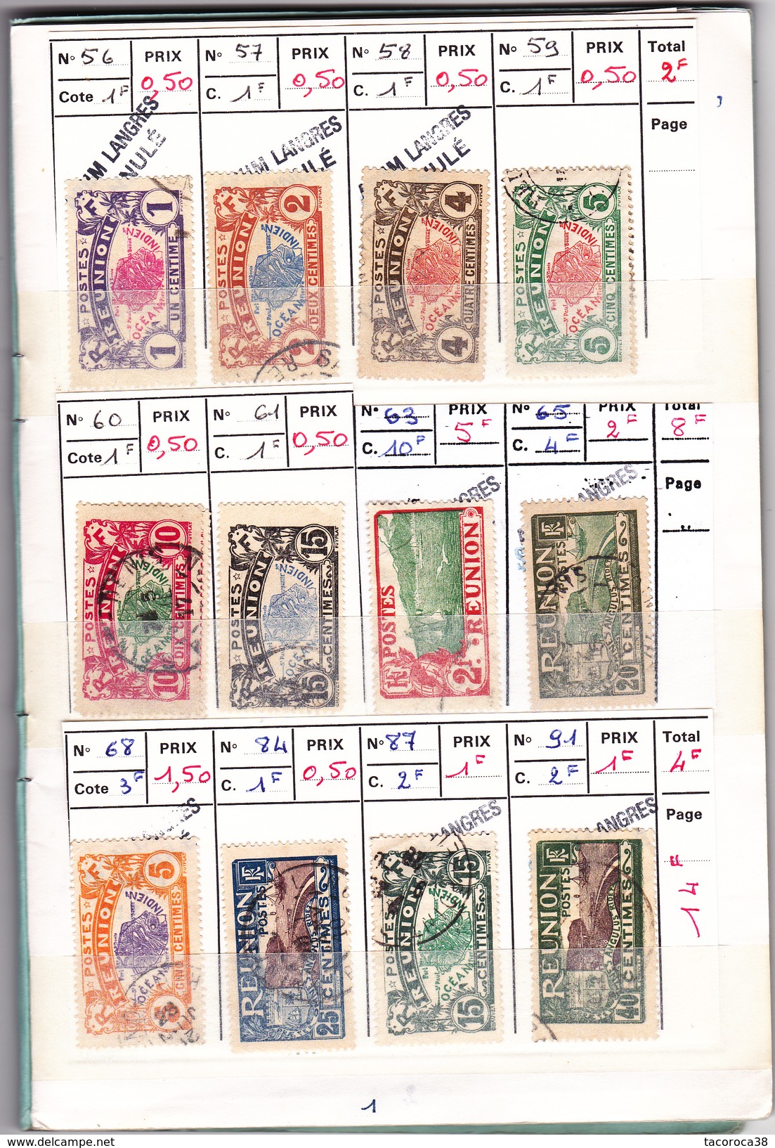 Lot De 127 Timbres Différents, Tous Scannés, Neufs Et Oblitérés - Reste De CARNET à CHOIX - A Voir - Autres & Non Classés