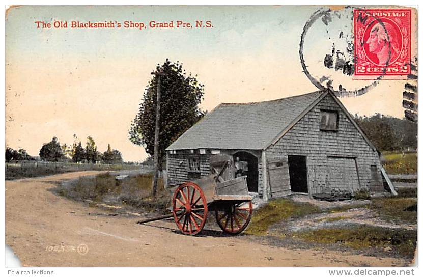 Canada     Nouvelle Ecosse    Grand Pré   The Old Blacksmith's  (angle Manquant. Voir Scan) - Sonstige & Ohne Zuordnung