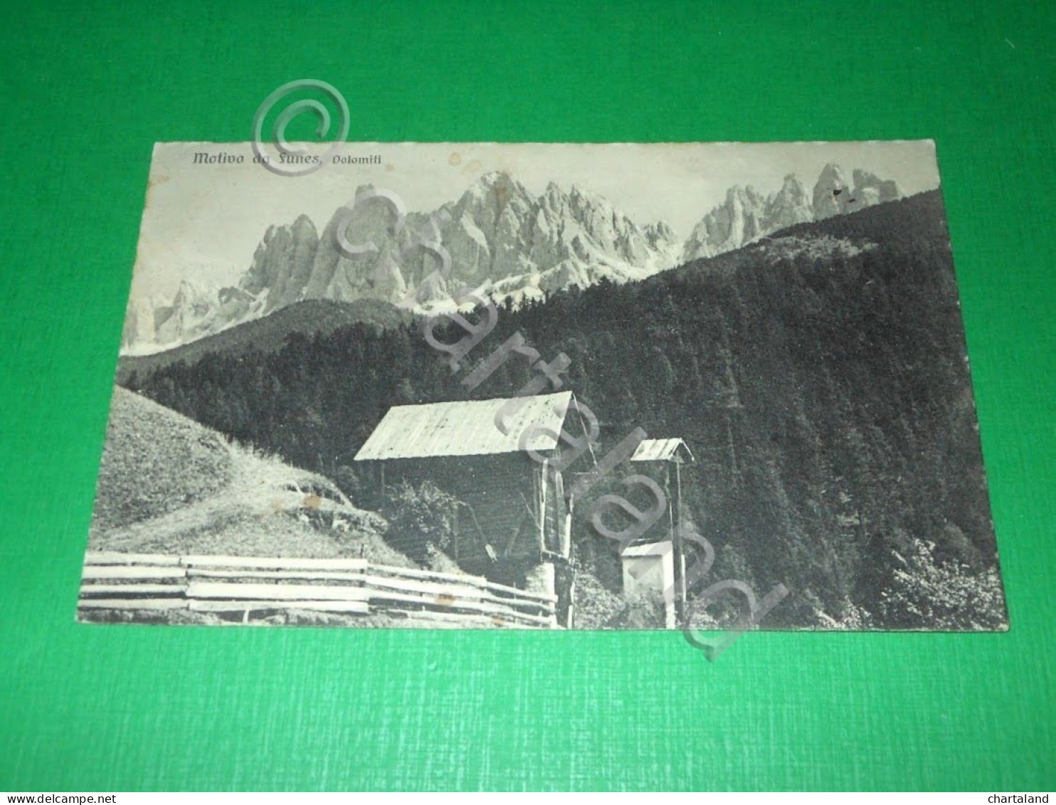 Cartolina Motivo Da Funes - Dolomiti 1935 Ca - Bolzano