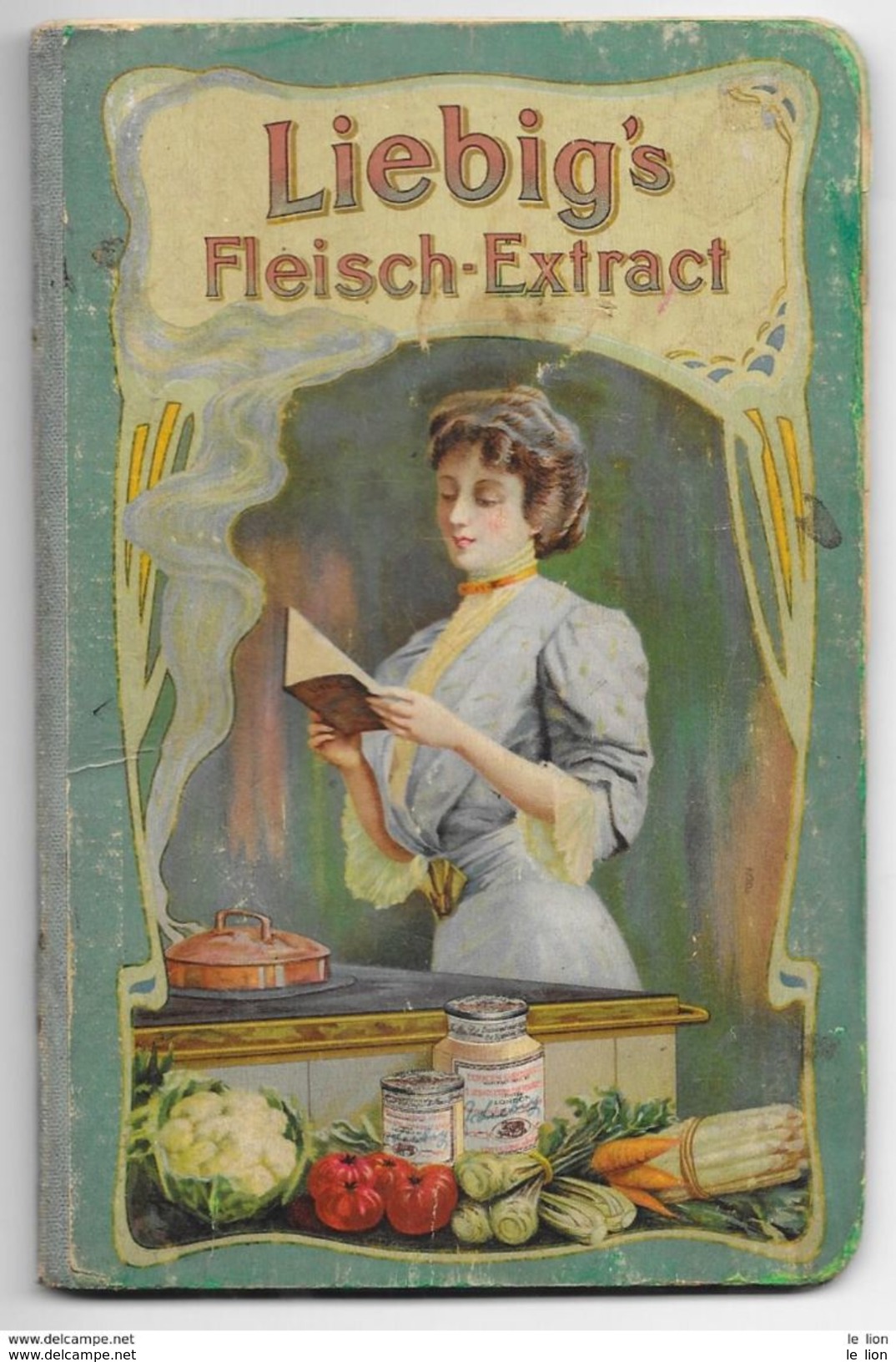 RARO LIEBIG'S Fleisch-Extract In Der Burgerlichen Kuche 1903 - 68 Pagine Mis.11x16,8 PERFETTO - Big : 1901-20