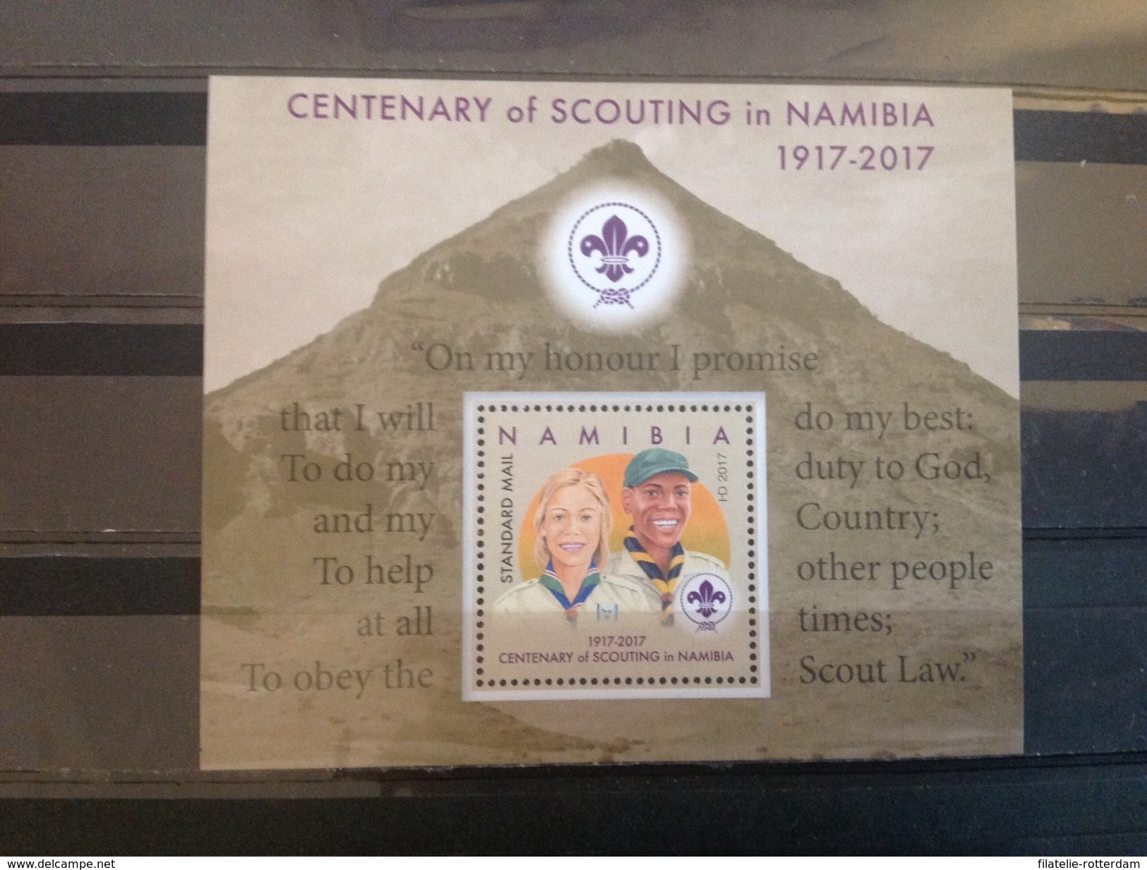 Namibië / Namibia - Postfris / MNH - Sheet Scouting 2017 - Namibië (1990- ...)