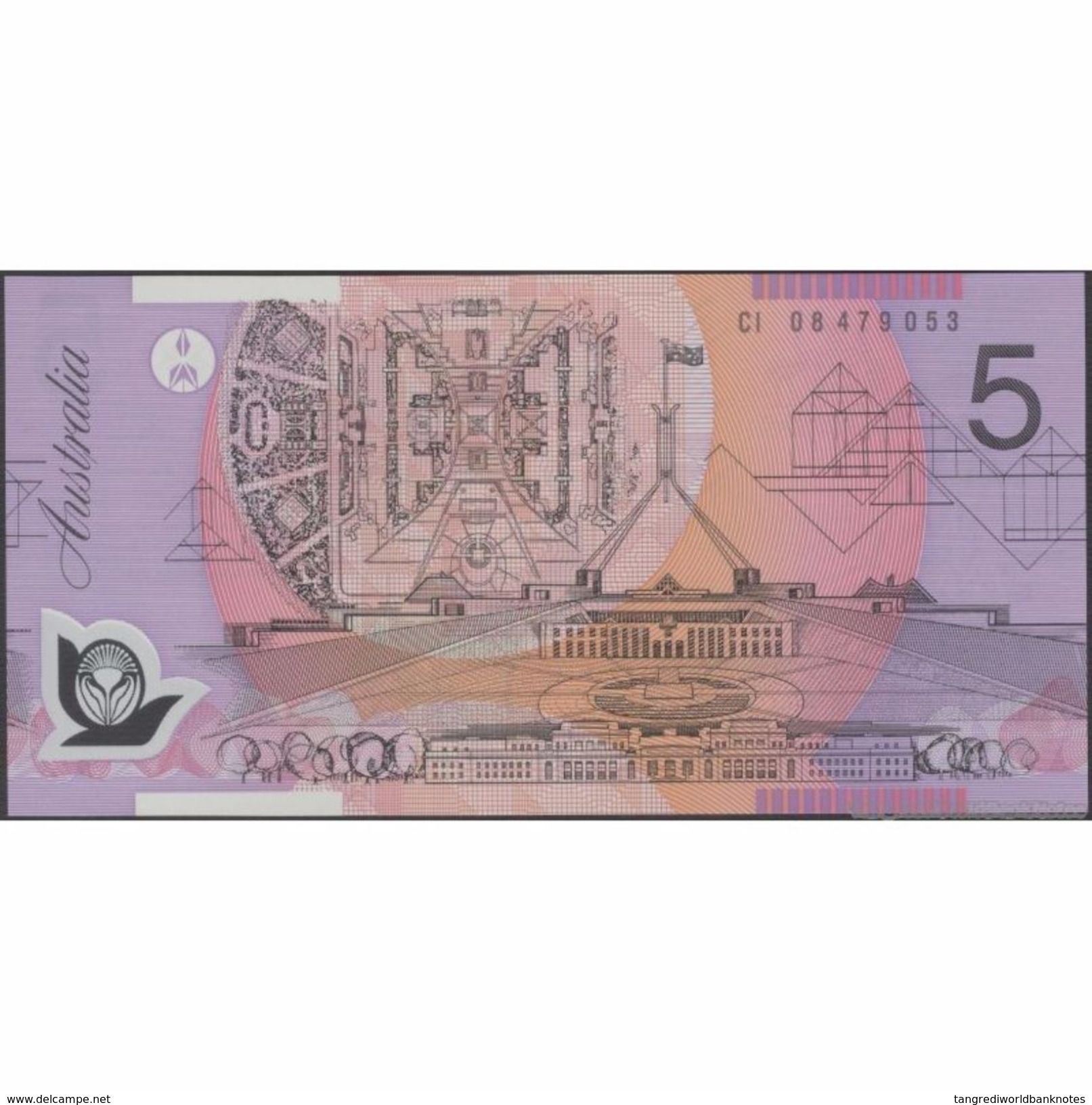 TWN - AUSTRALIA 57f - 5 Dollars 2008 Polymer - Prefix CI - Signatures: Stevens & Henry UNC - Altri & Non Classificati