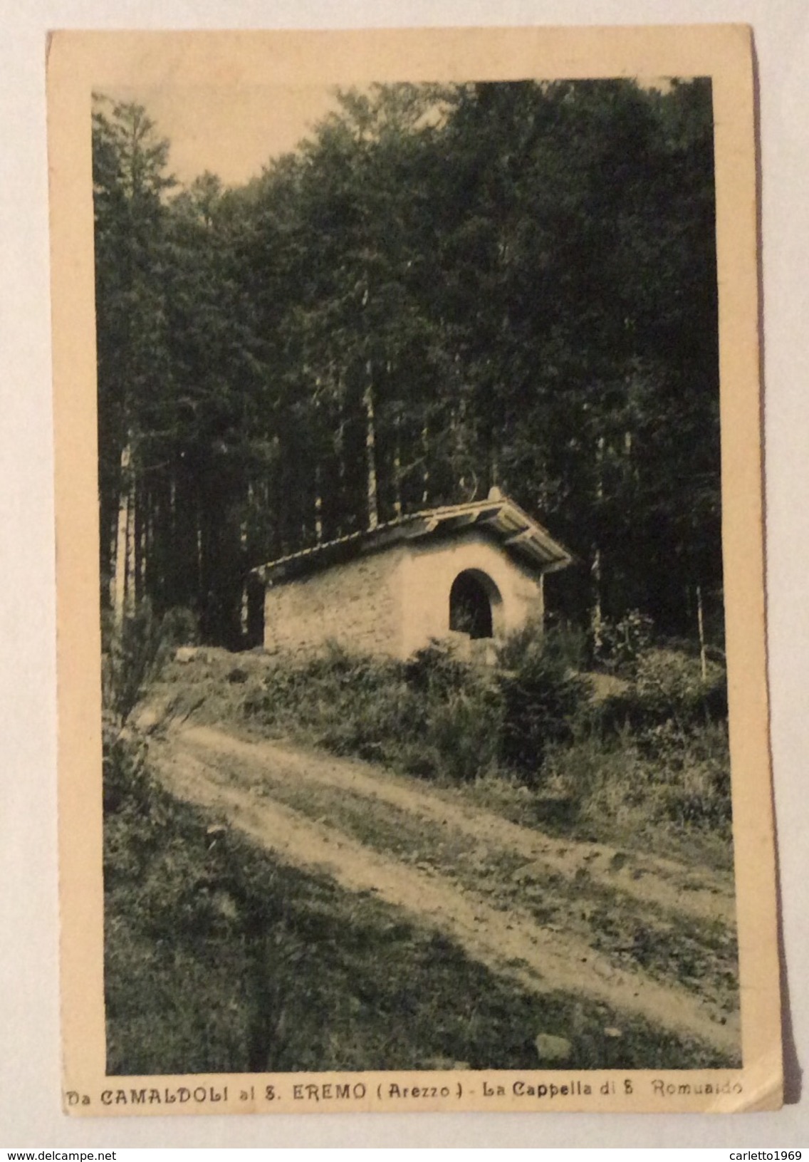 AREZZO - DA CAMALDOLI AL S.EREMO - LA CAPPELLA DI S.ROMUALDO VIAGGIATA FP - Arezzo