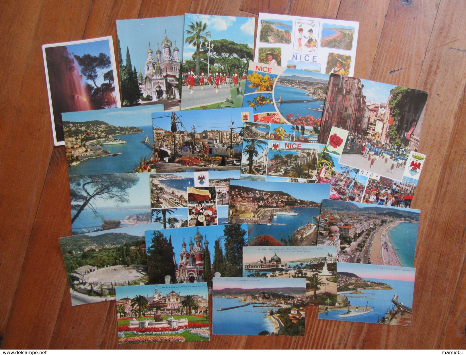 Lot De 20 Cartes De Nice    Alpes Maritimes - 5 - 99 Postkaarten