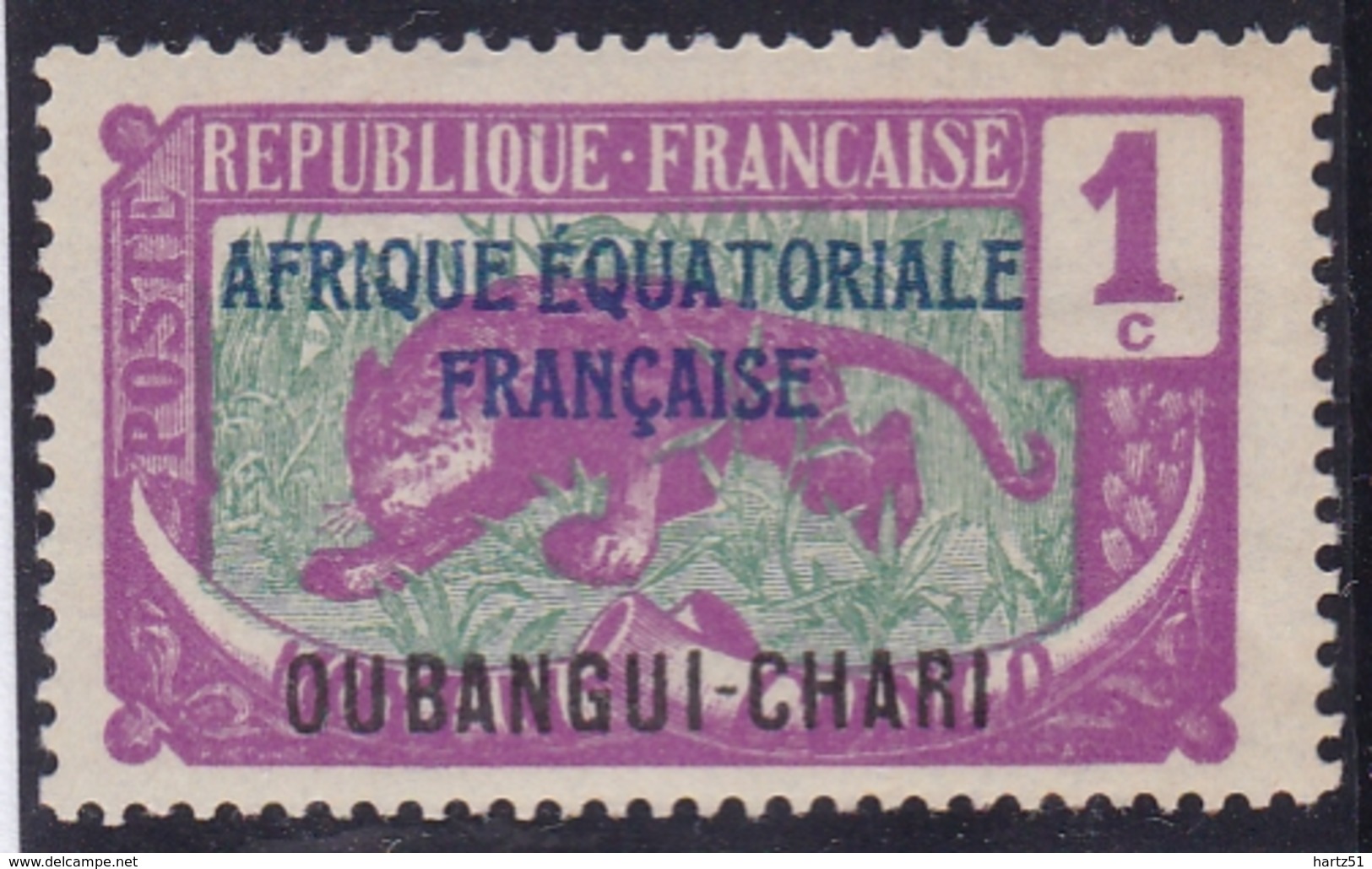 Oubangui N° 43 Neuf * - Neufs