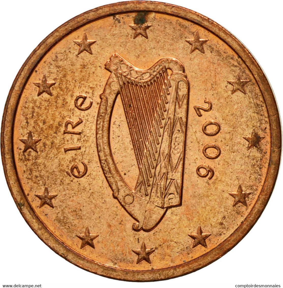 IRELAND REPUBLIC, 2 Euro Cent, 2006, TTB, Copper Plated Steel, KM:33 - Ierland