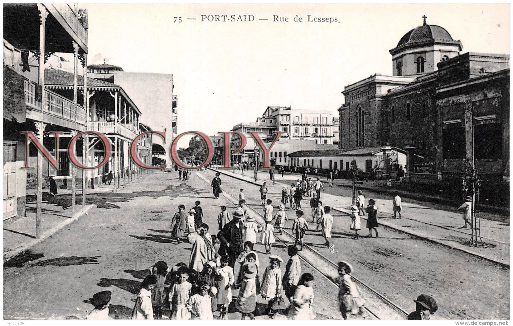 Egypte Egypt - Port Said - Rue De Lesseps - Port Said