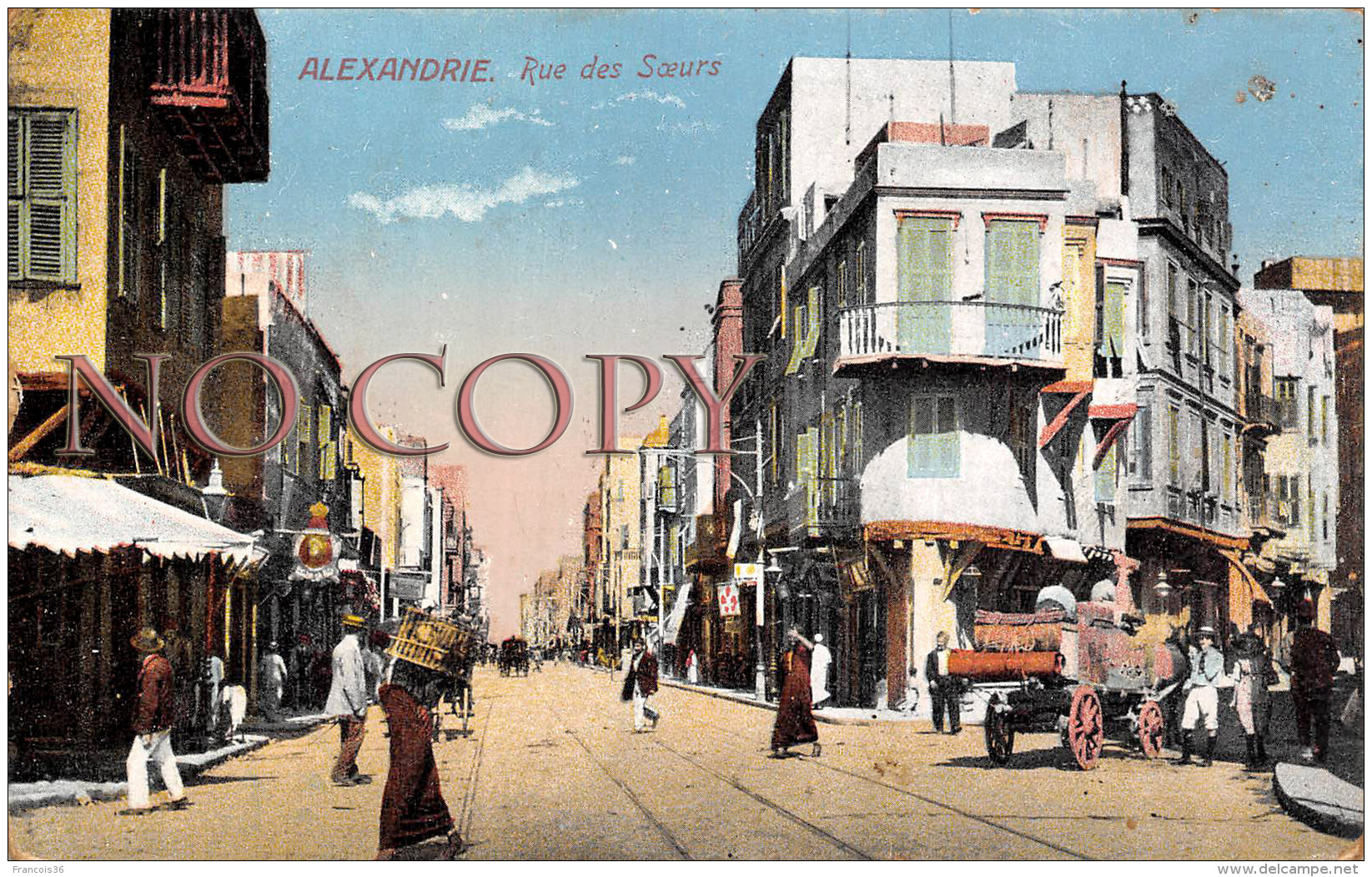 Egypte Egypt - Alexandrie - Rue Des Soeurs - Alexandria