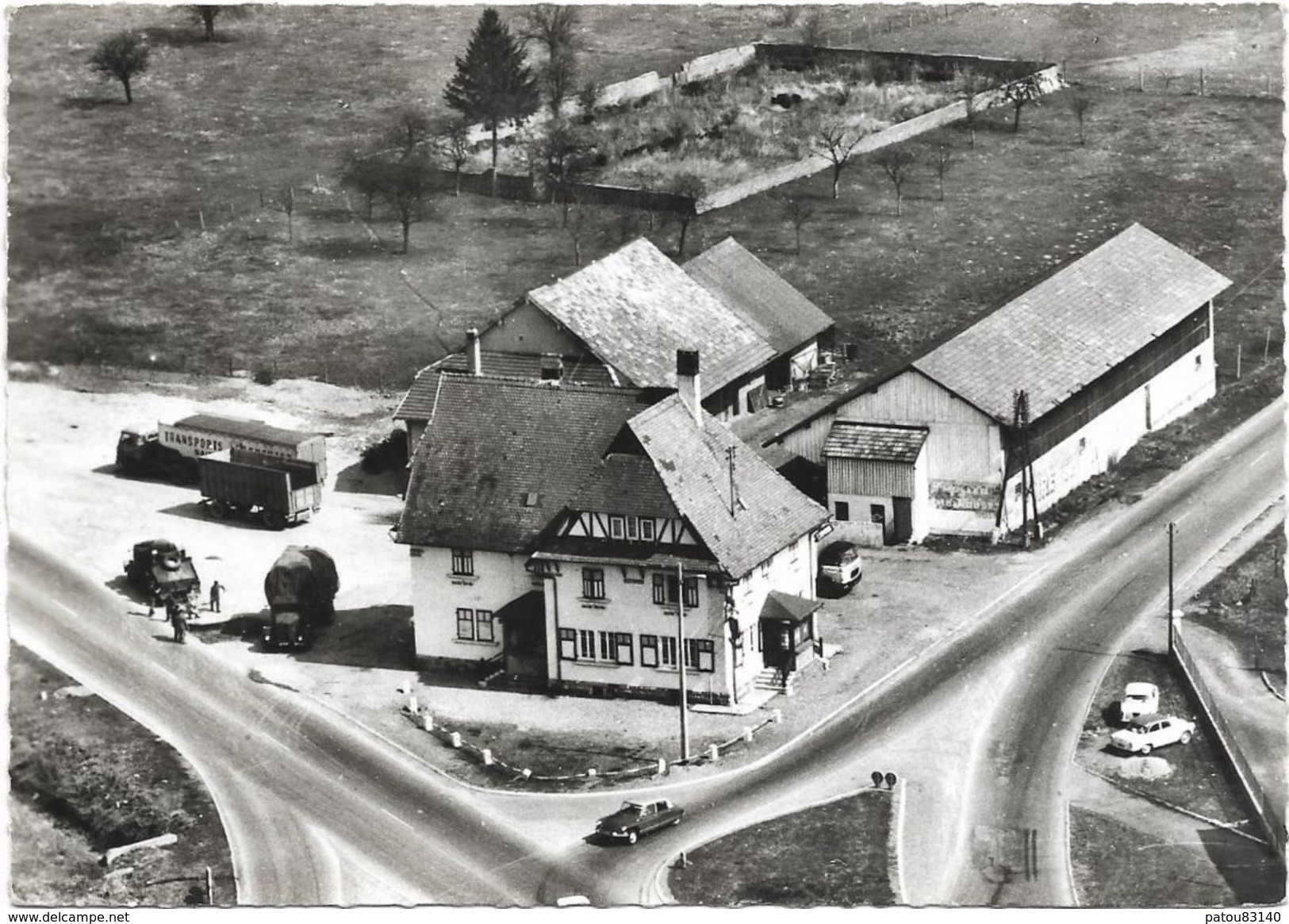 68. BURNHAUPT LE HAUT.  RETAURANT AU LION D OR - Autres & Non Classés