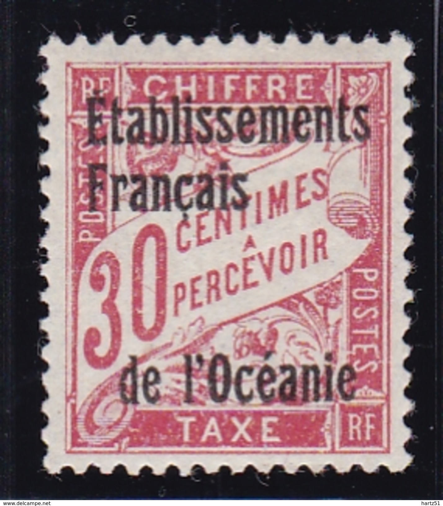 Océanie Taxe N° 4 Neuf * - Timbres-taxe