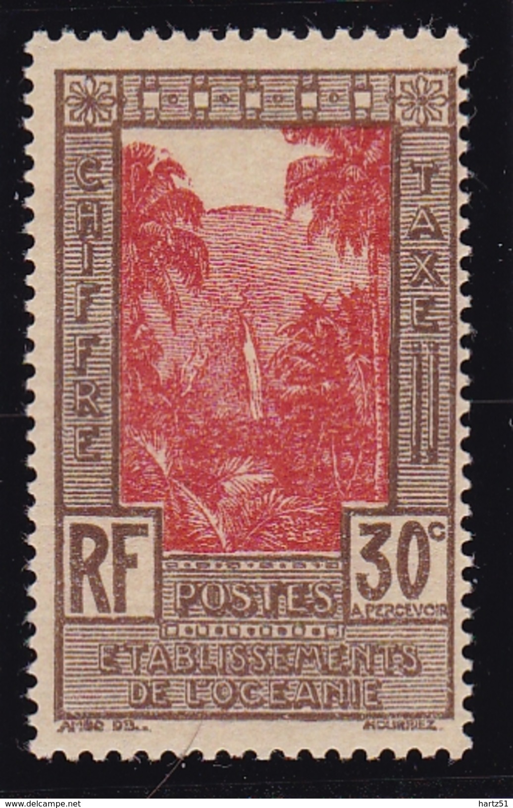 Océanie Taxe N° 12 Neuf * - Timbres-taxe