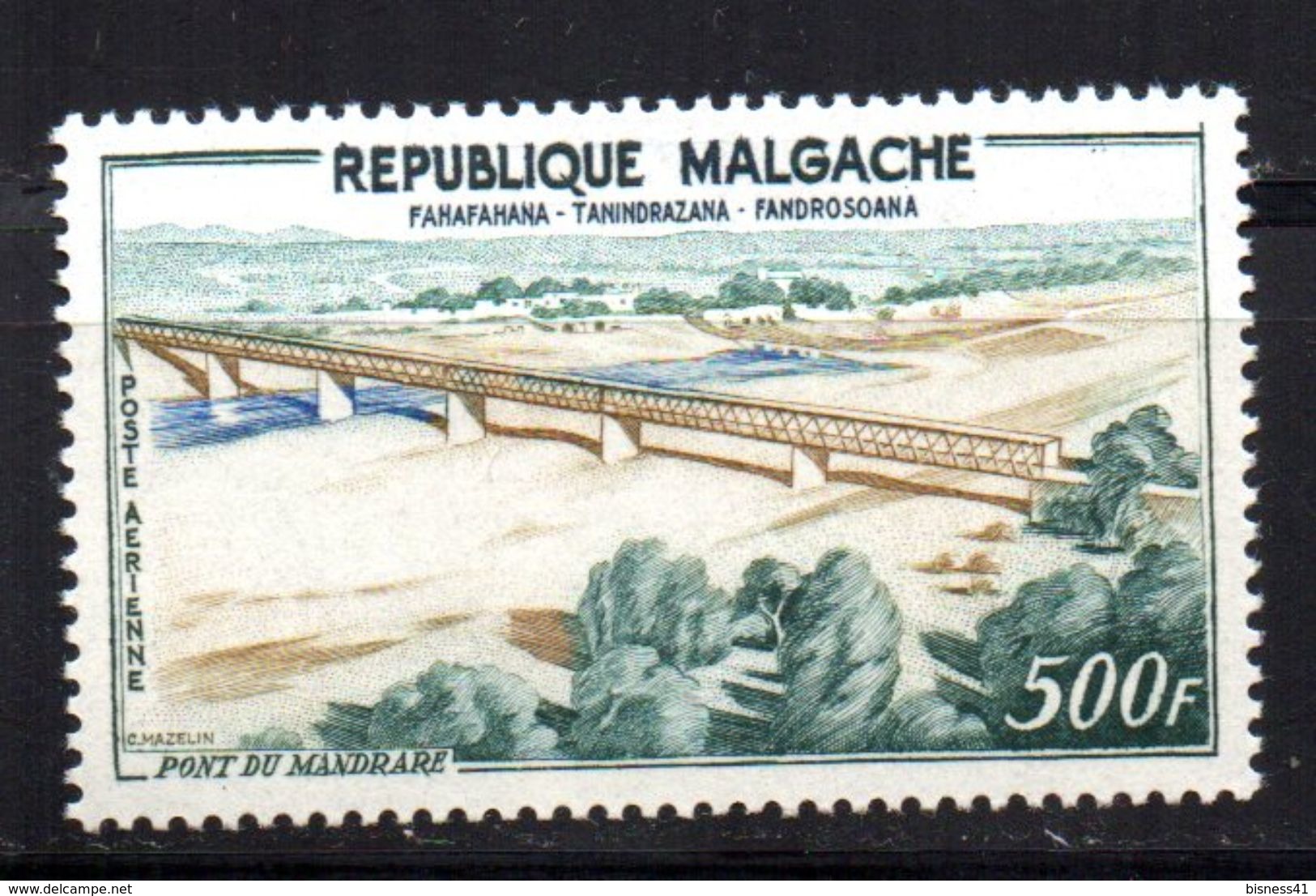 Col 4/ Madagascar PA  N° 83 Neuf X MH   Cote 15.00&euro; - Madagascar (1960-...)