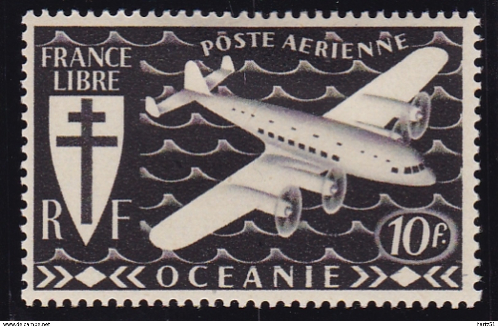 Océanie Poste Aérienne N° 10 Neuf * - Airmail