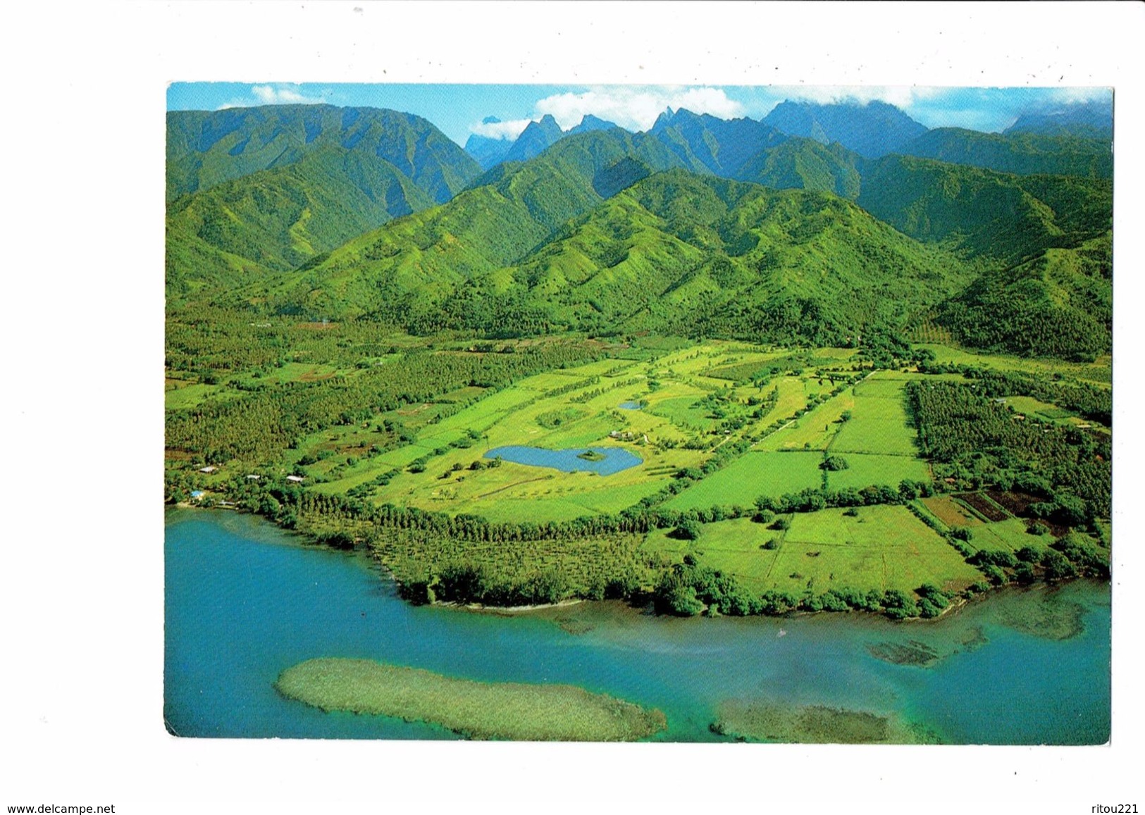 Cpm - Tahiti - Plaine Et Golf D'Atimaono - Erwin Ch 324 - - Polynésie Française