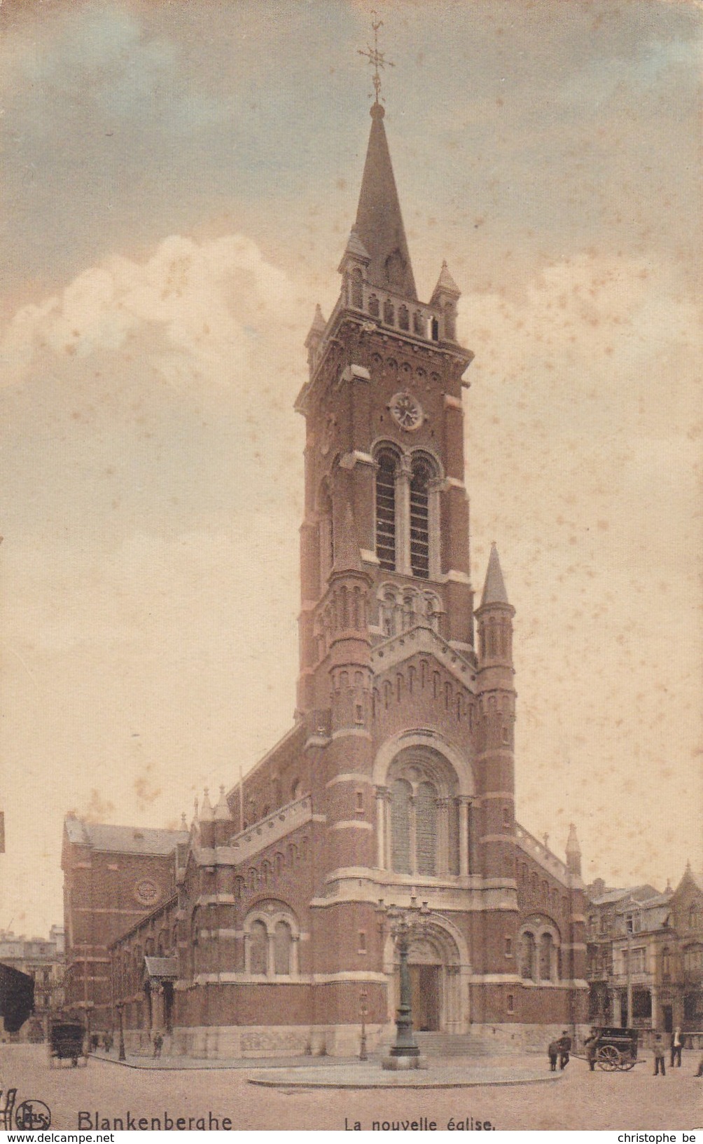 Blankenberge, Blankenberghe, La Nouvelle église (pk36873) - Blankenberge