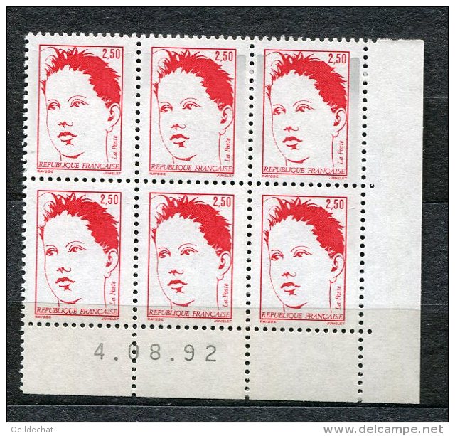 3090 Dr  FRANCE  N° 2773   Bicentenaire De La Proclamation De La République 2 F 50  Rouge  Du  4/8/92   SUPERBE - 1990-1999