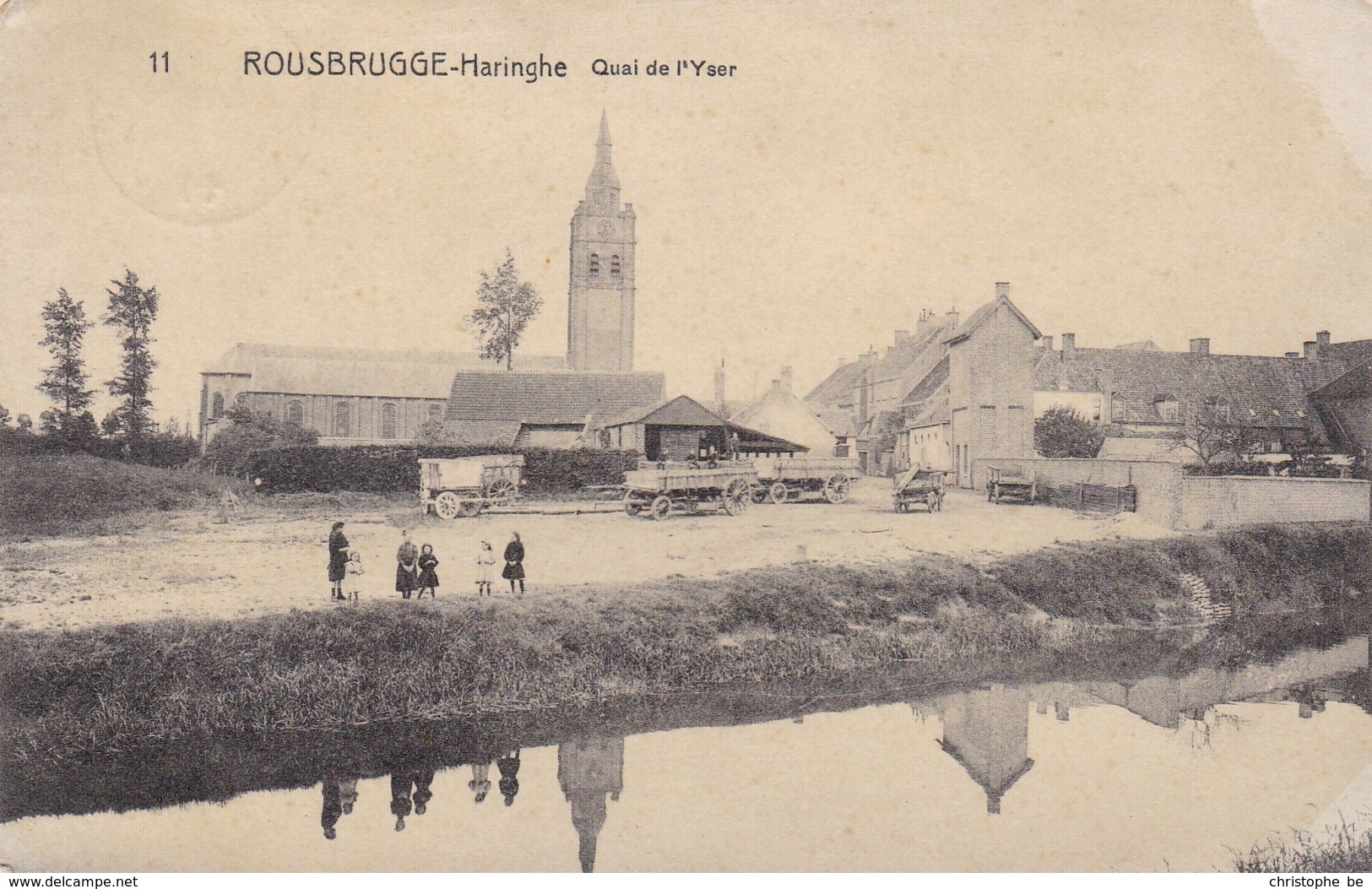 Haringe, Roesbrugge. Rousbrugge, Haringhe, Quai De L'Yser (pk36904) - Poperinge