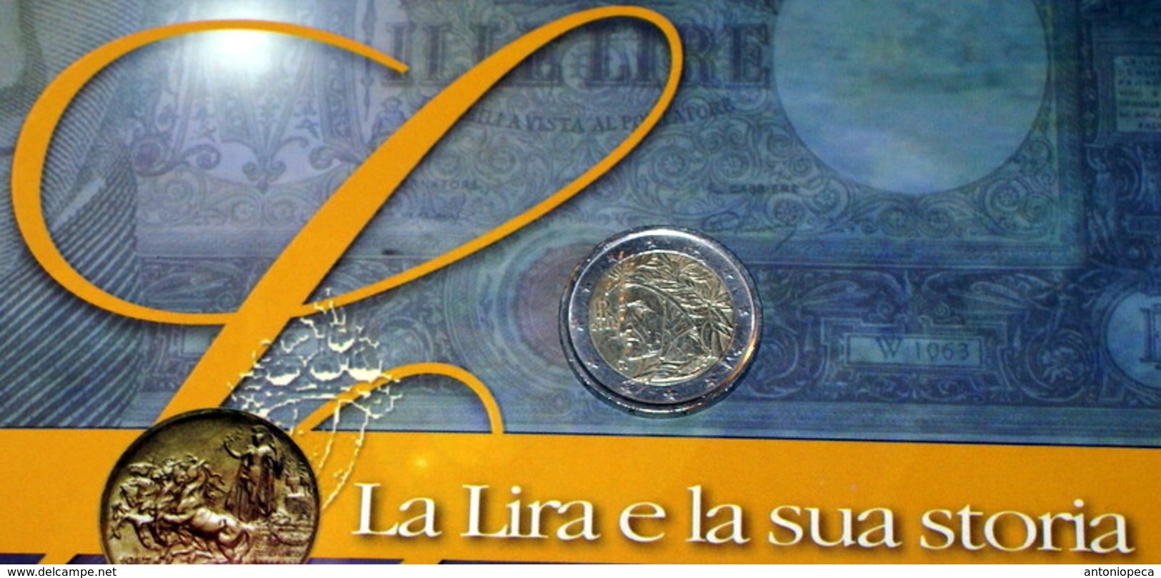 ITALIA 2002 - TWO EURO COIN "DANTE" - Italia