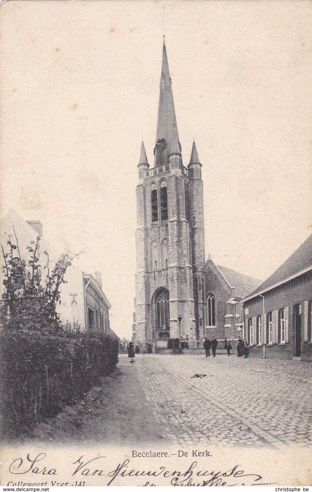 Beselare, Becelaere De Kerk (pk36916) - Zonnebeke