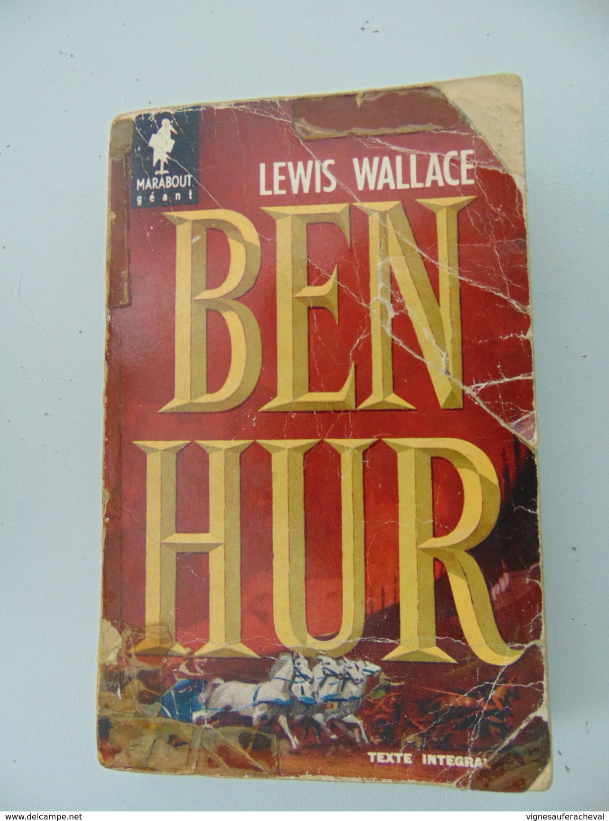 Marabout Géant No 26- Ben Hur- Lewis Wallace - Auteurs Classiques