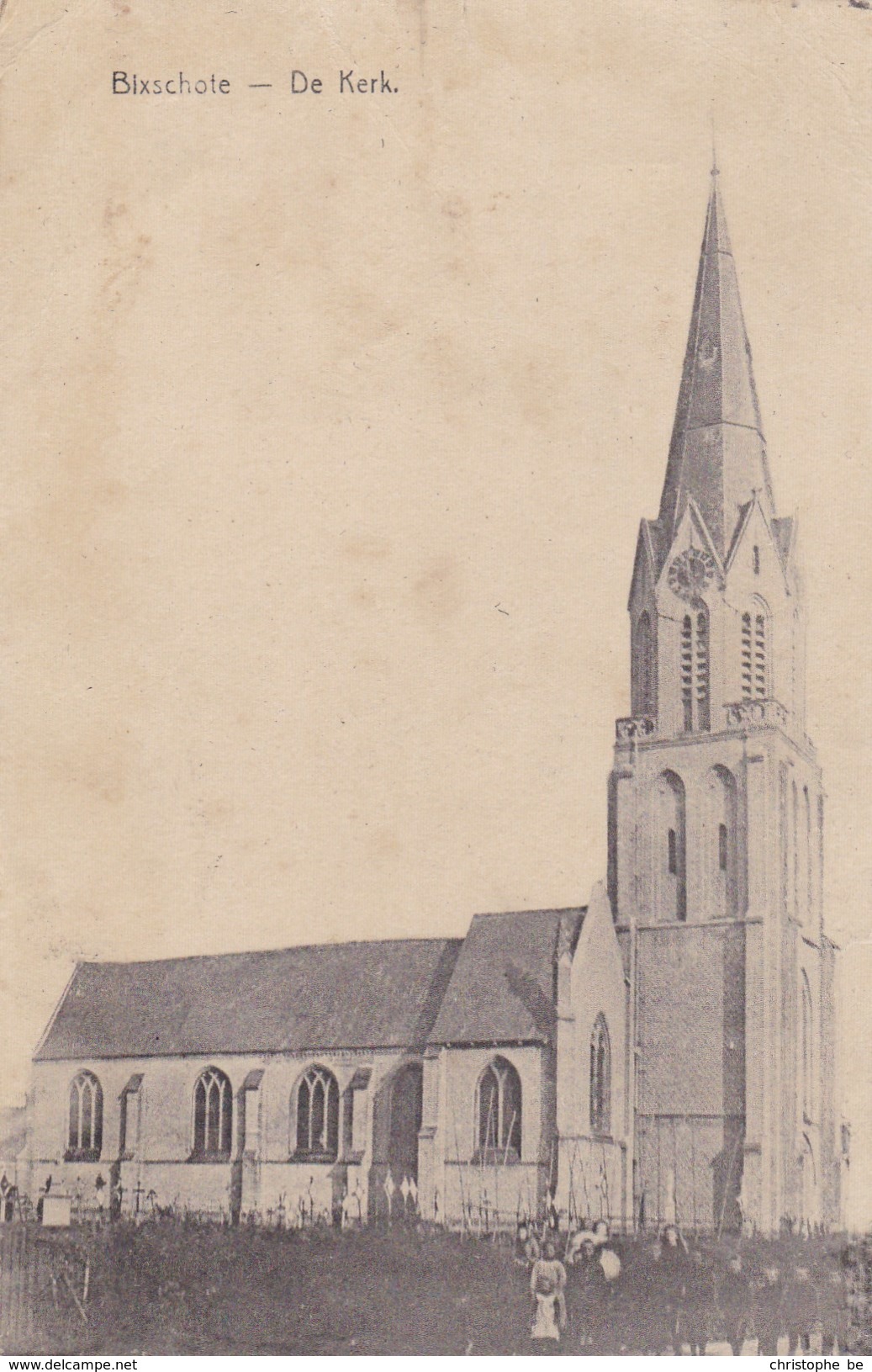 Bikschote, Bixschote, De Kerk (pk36917) - Langemark-Pölkapelle