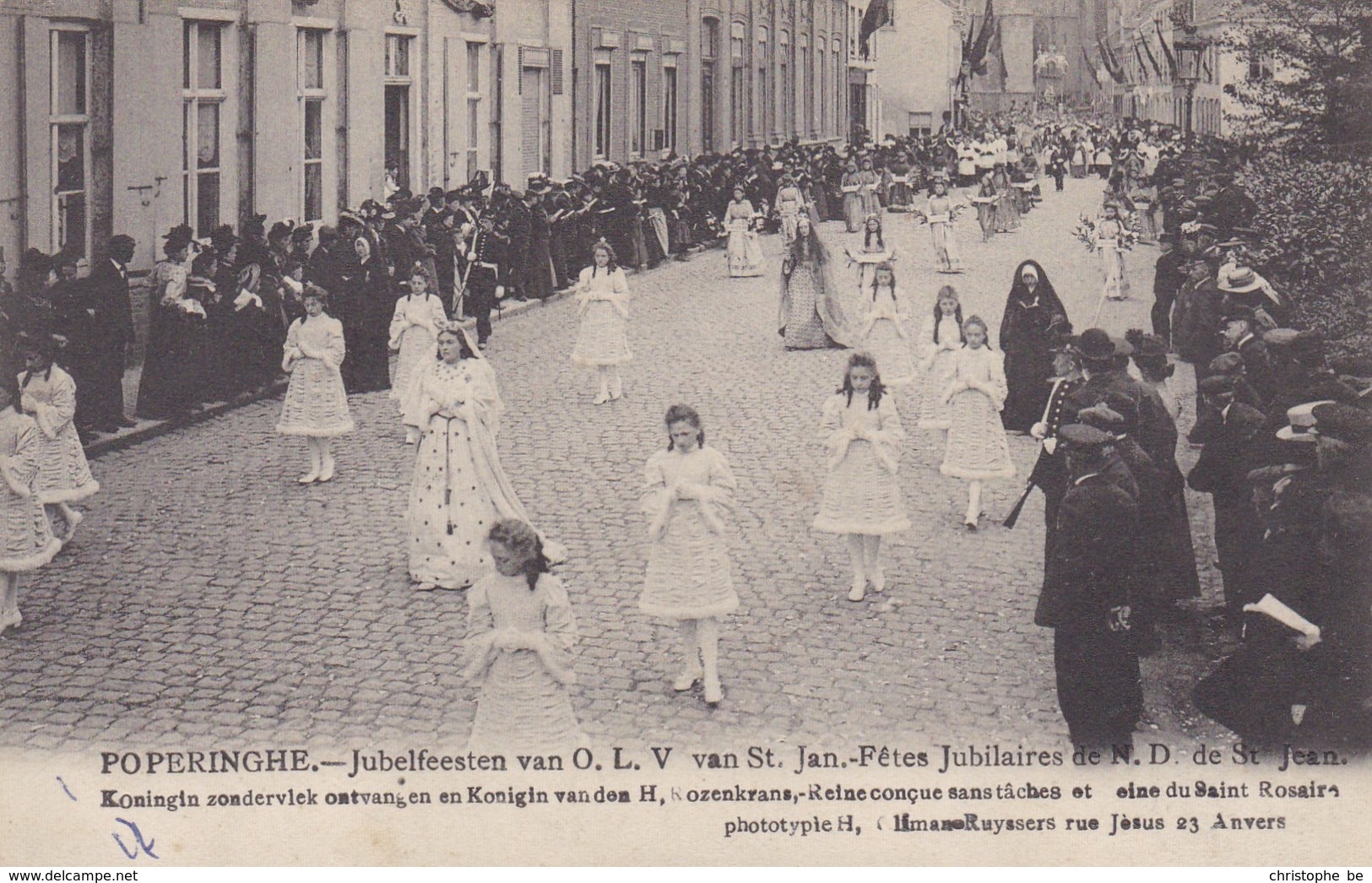 Poperinge, Poperinghe Jubelfeesten Van O.L.V Van Sint Jan (pk36923) - Poperinge