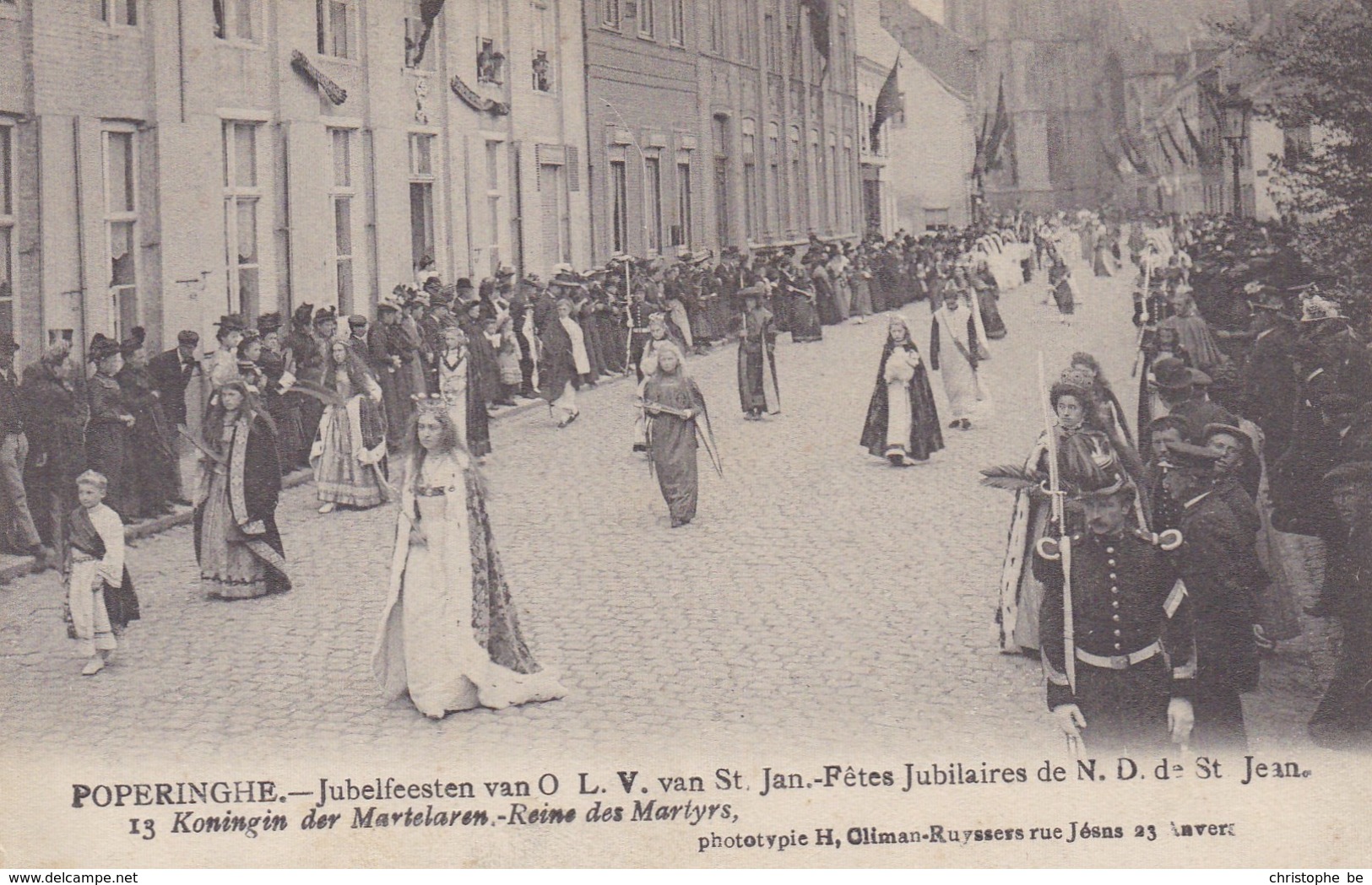 Poperinge, Poperinghe Jubelfeesten Van O.L.V Van Sint Jan (pk36926) - Poperinge